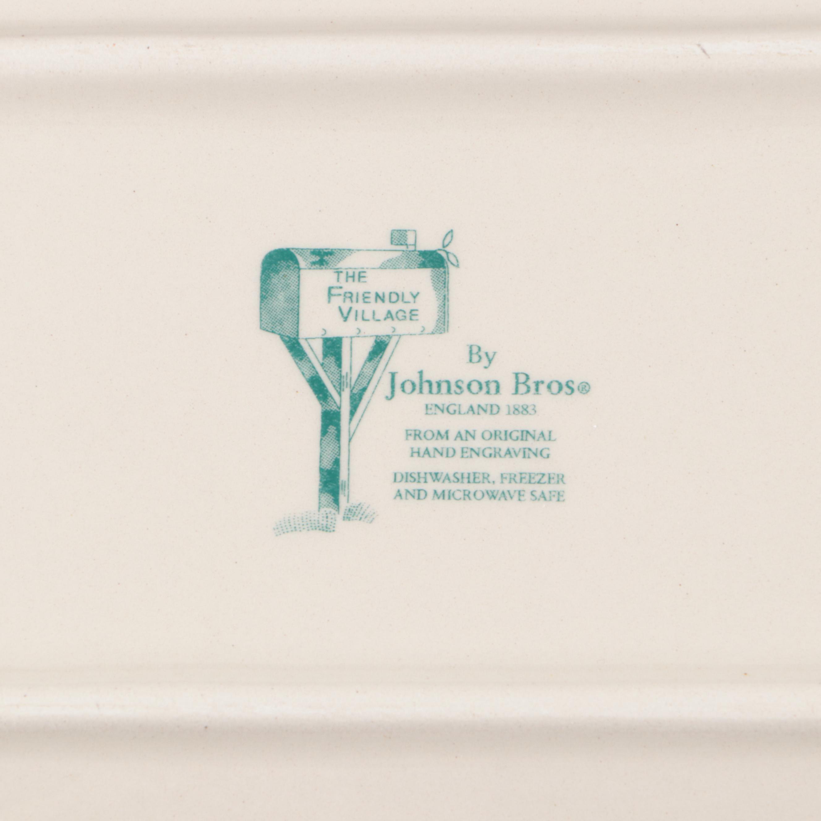 Johnson Bros. "The Friendly Village" Serveware Collection