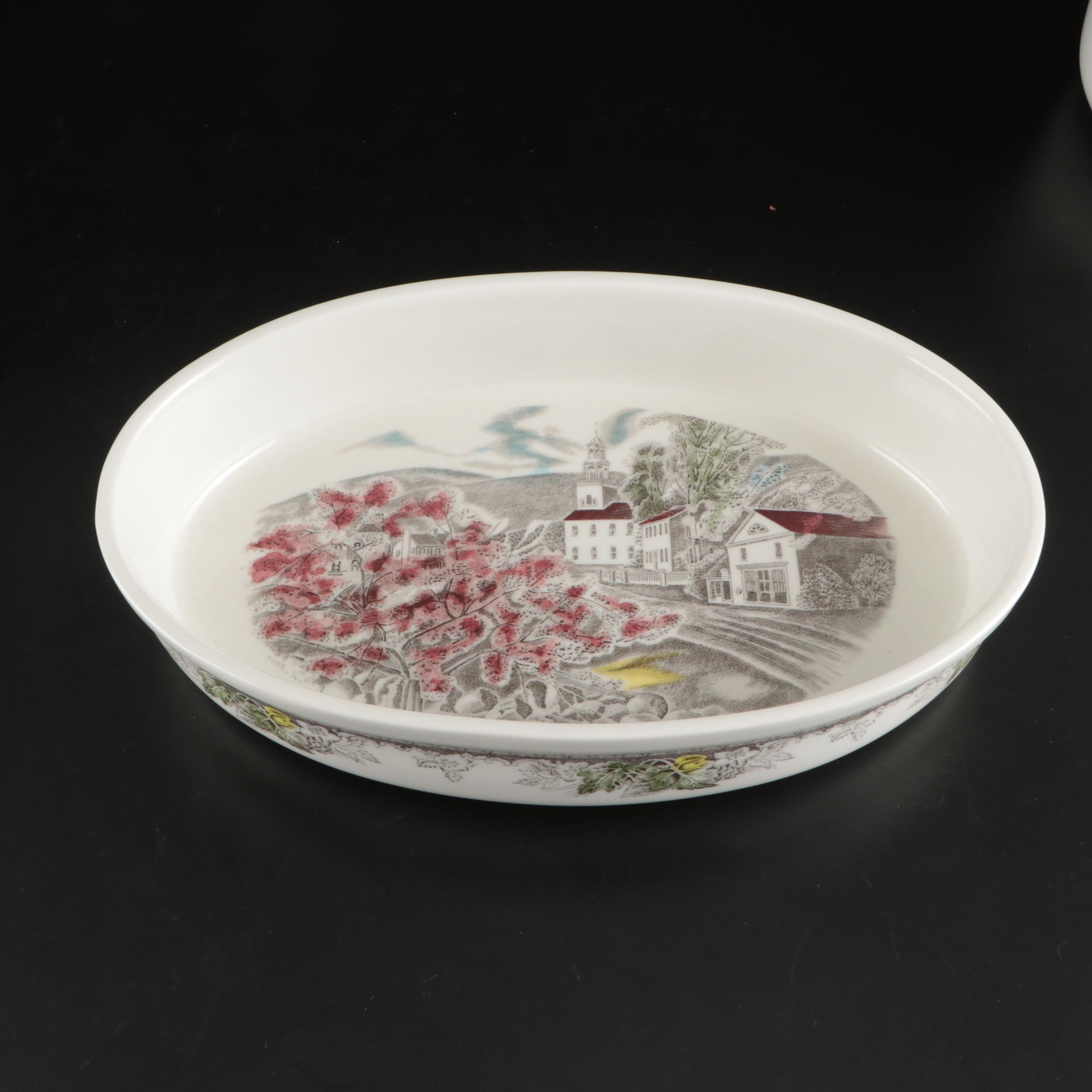 Johnson Bros. "The Friendly Village" Serveware Collection