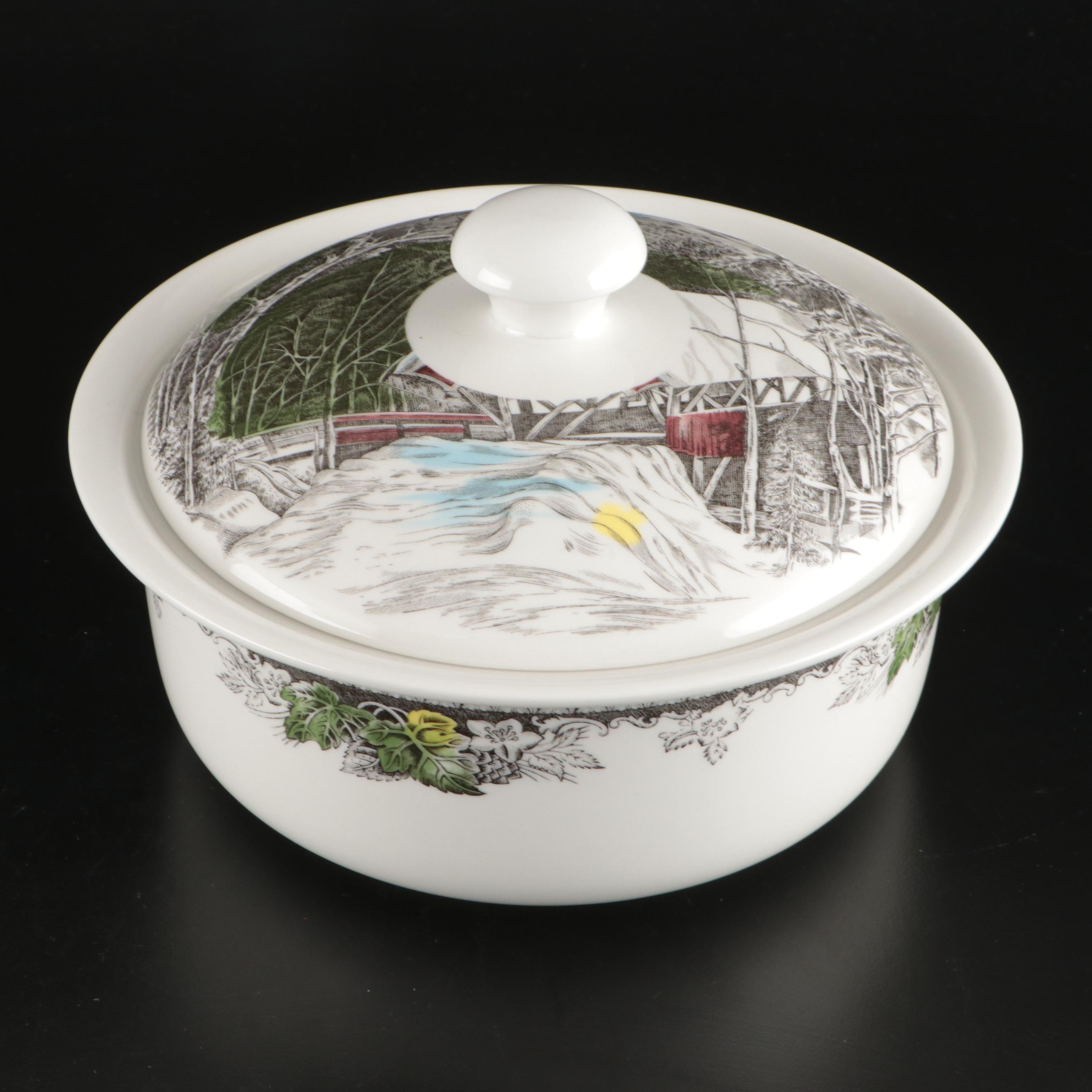 Johnson Bros. "The Friendly Village" Serveware Collection