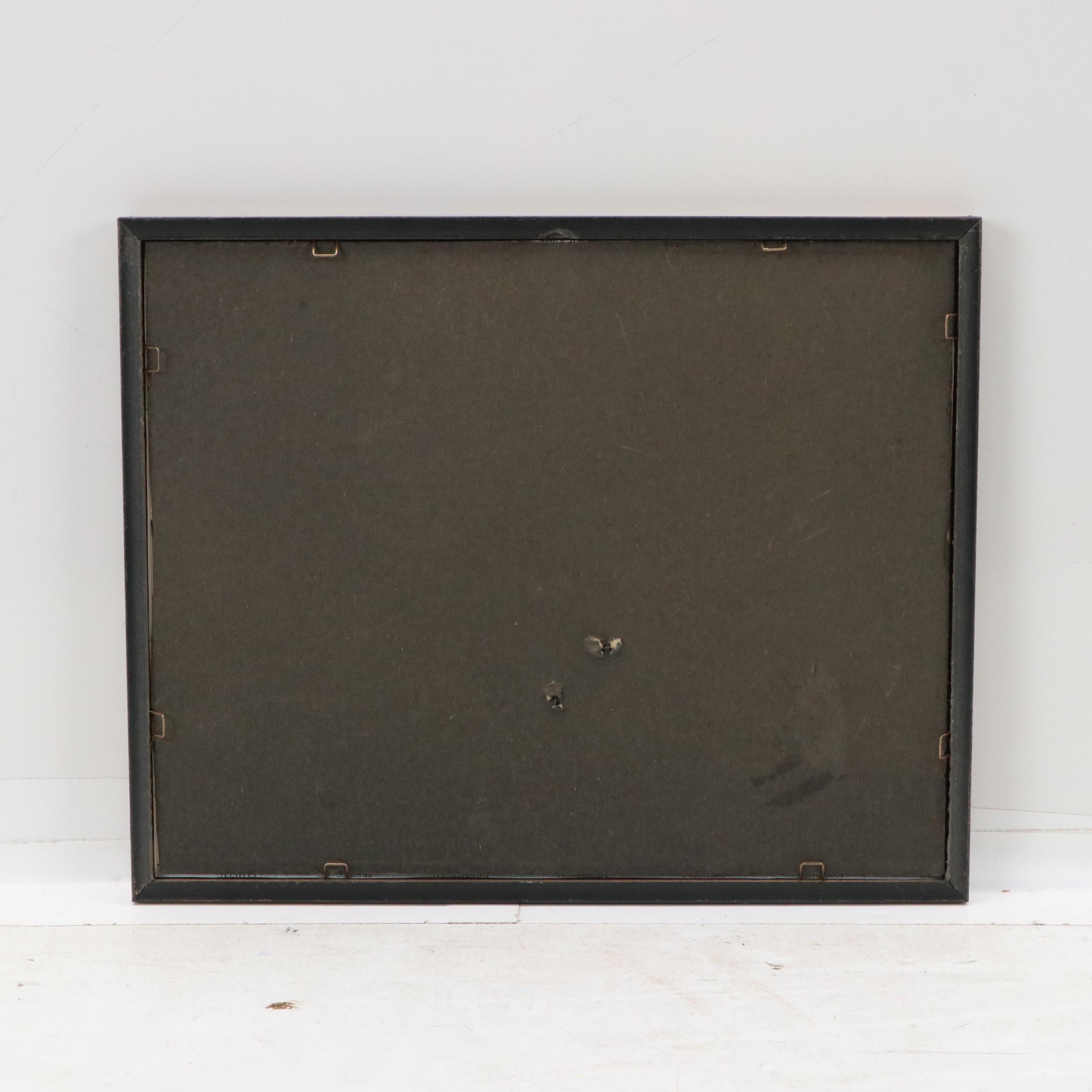 Offset Lithograph Map After Abraham Ortelius of Italy and More