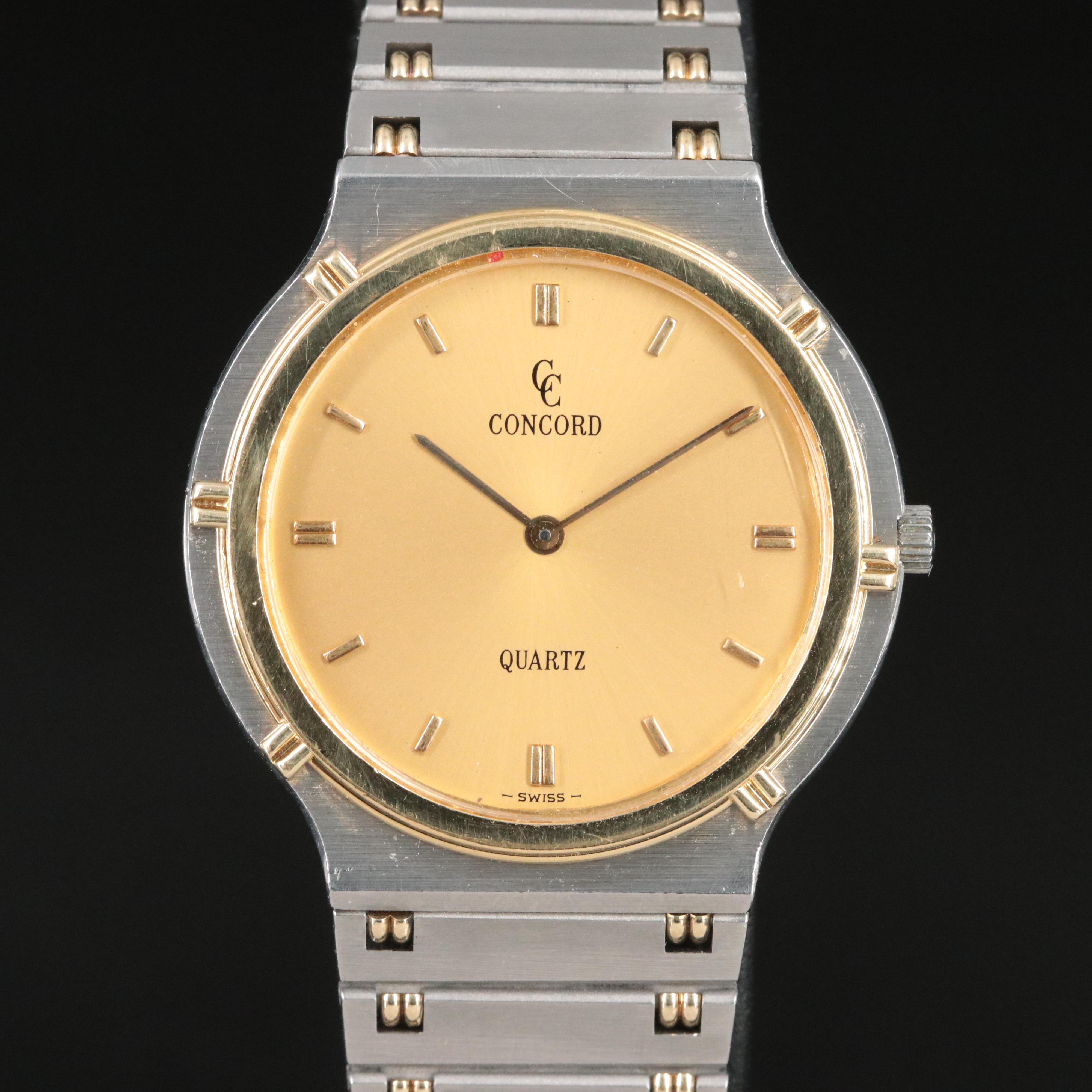 Concord La Costa 18K Bezel Watch
