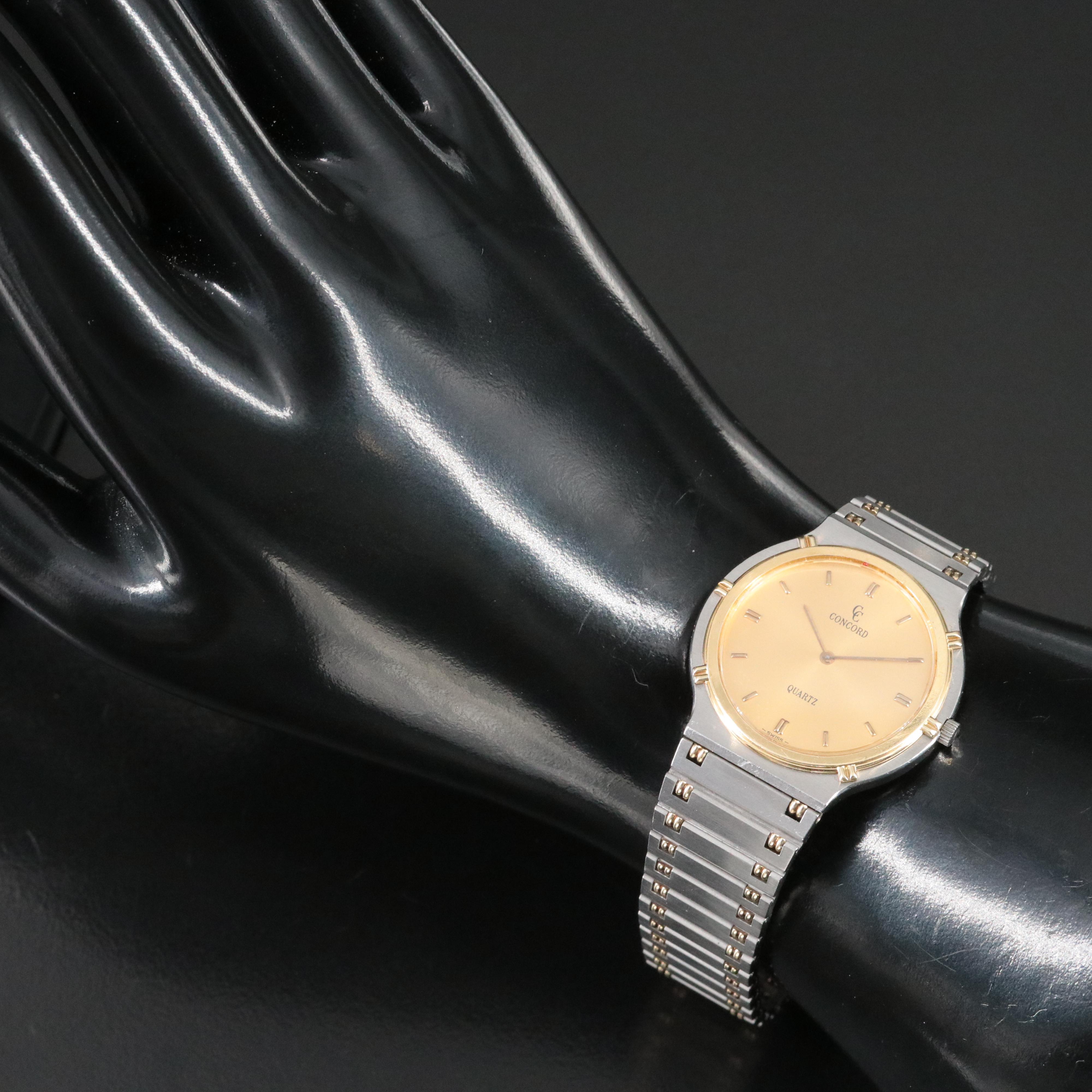 Concord La Costa 18K Bezel Watch