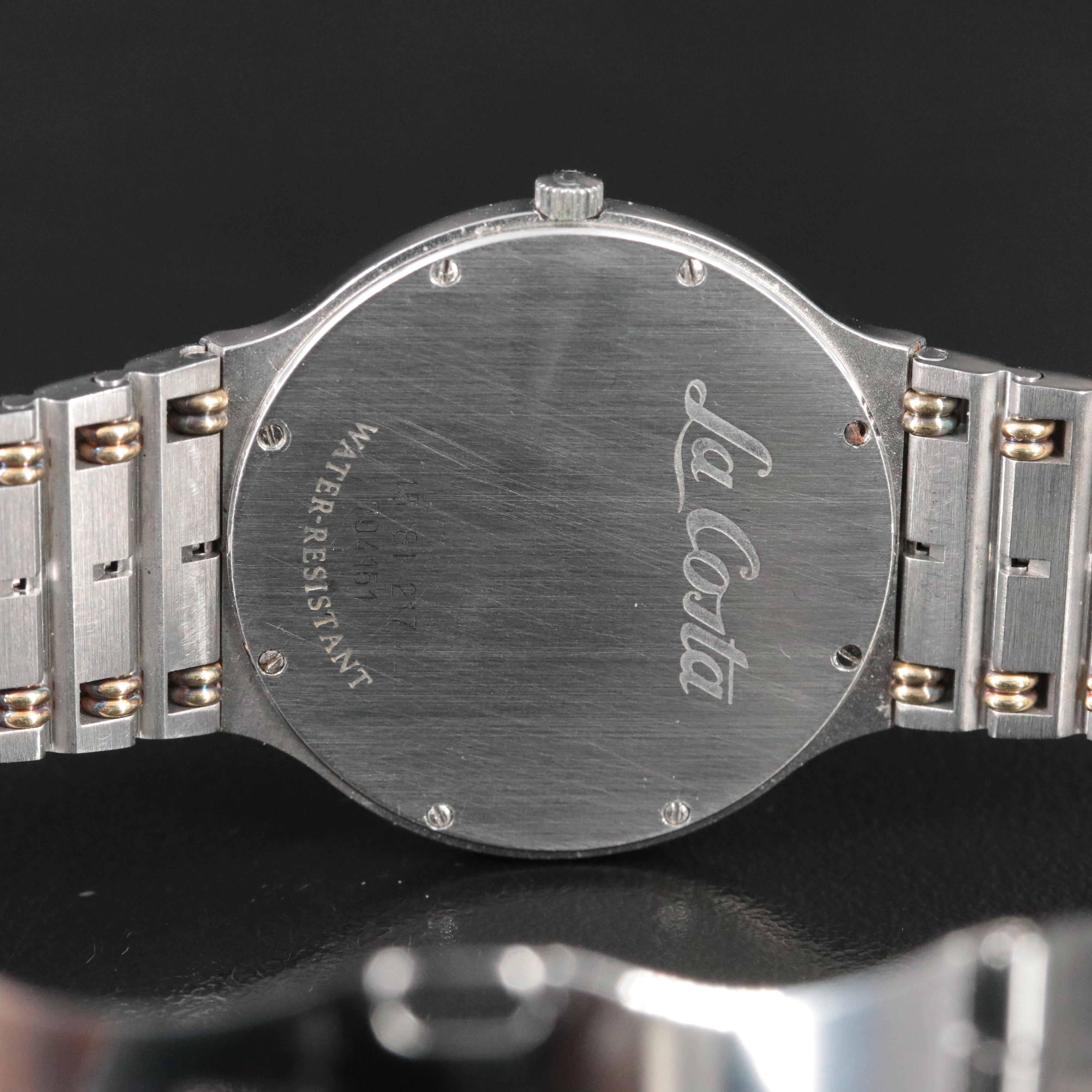 Concord La Costa 18K Bezel Watch