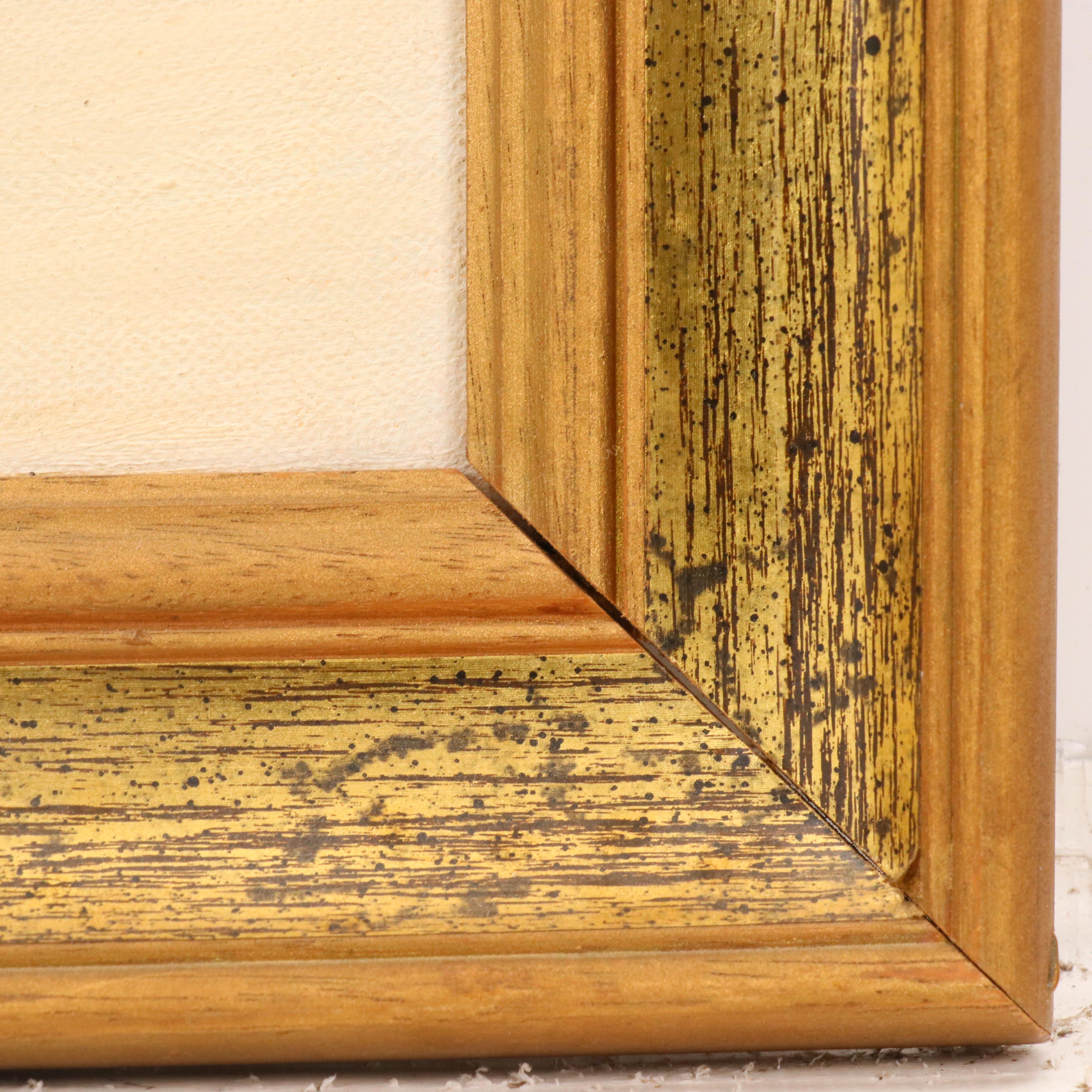 Hilarion Swift Snowy Landscape Oil Painting, Circa 1970