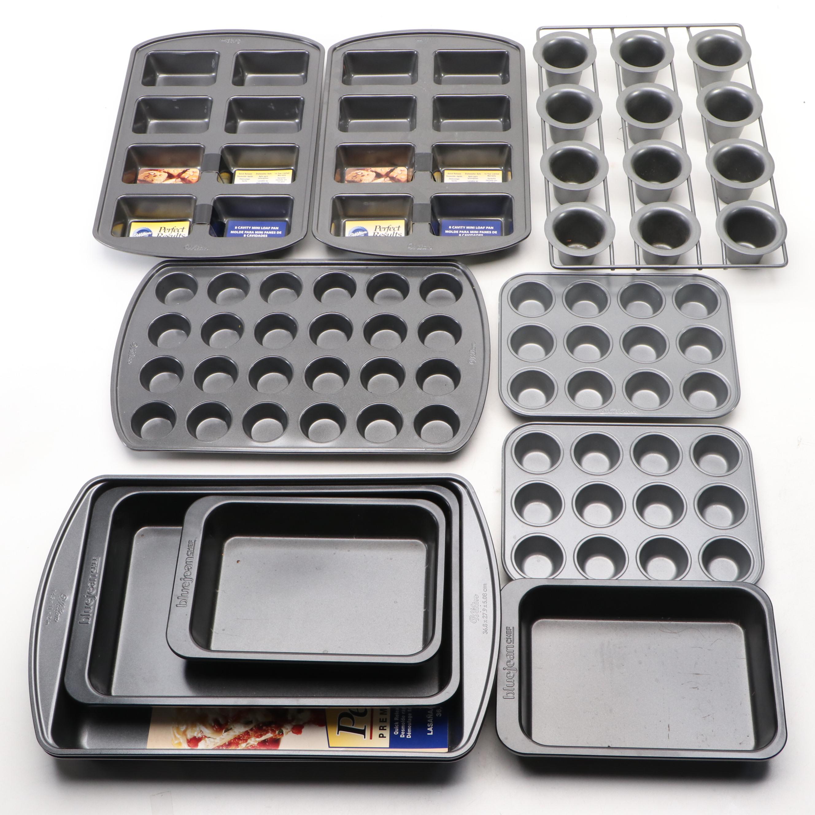 Wilton Baking and Loaf Pans with Other Metal Bakeware