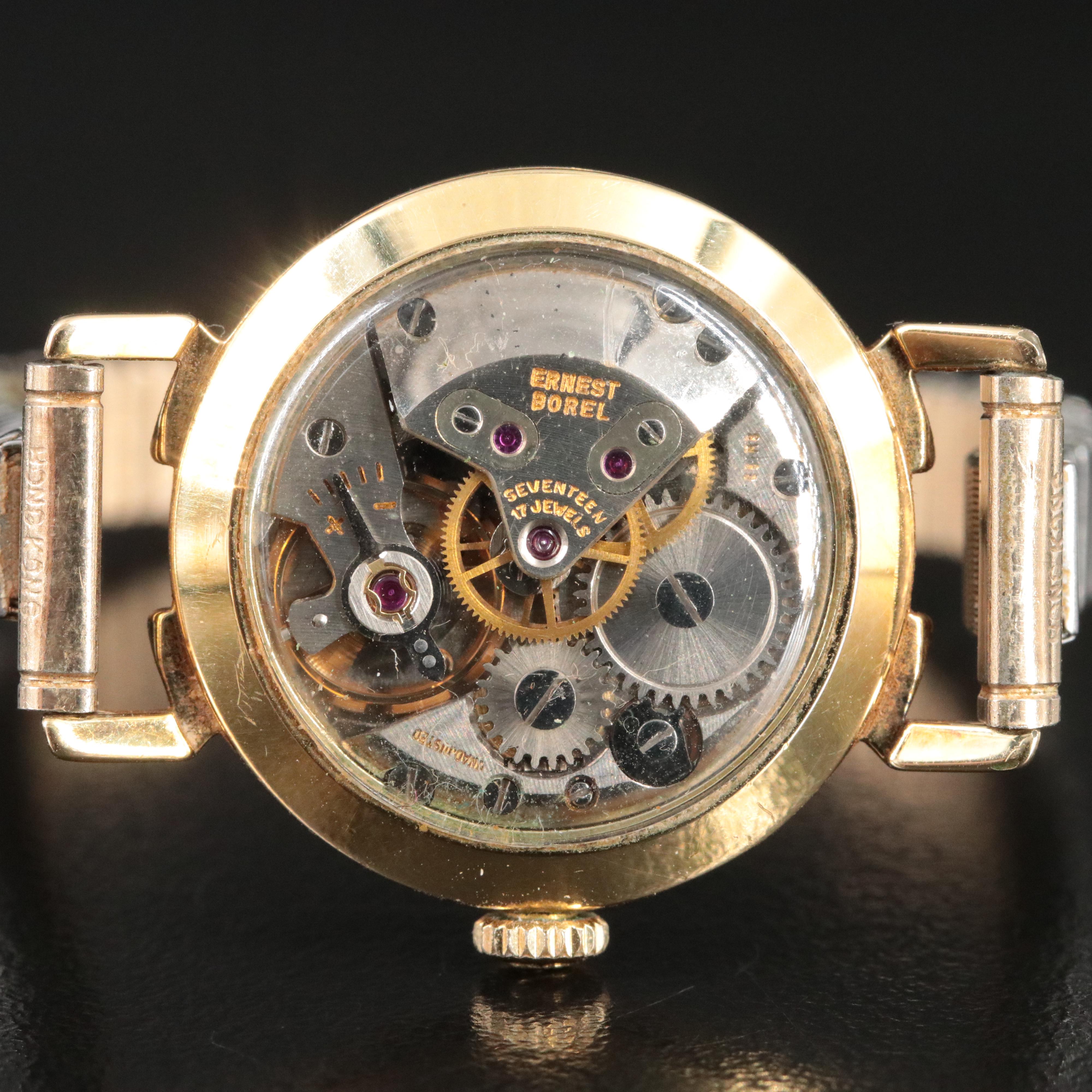 Ernest Borel Cocktail Kaleidoscope Stem Wind Watch