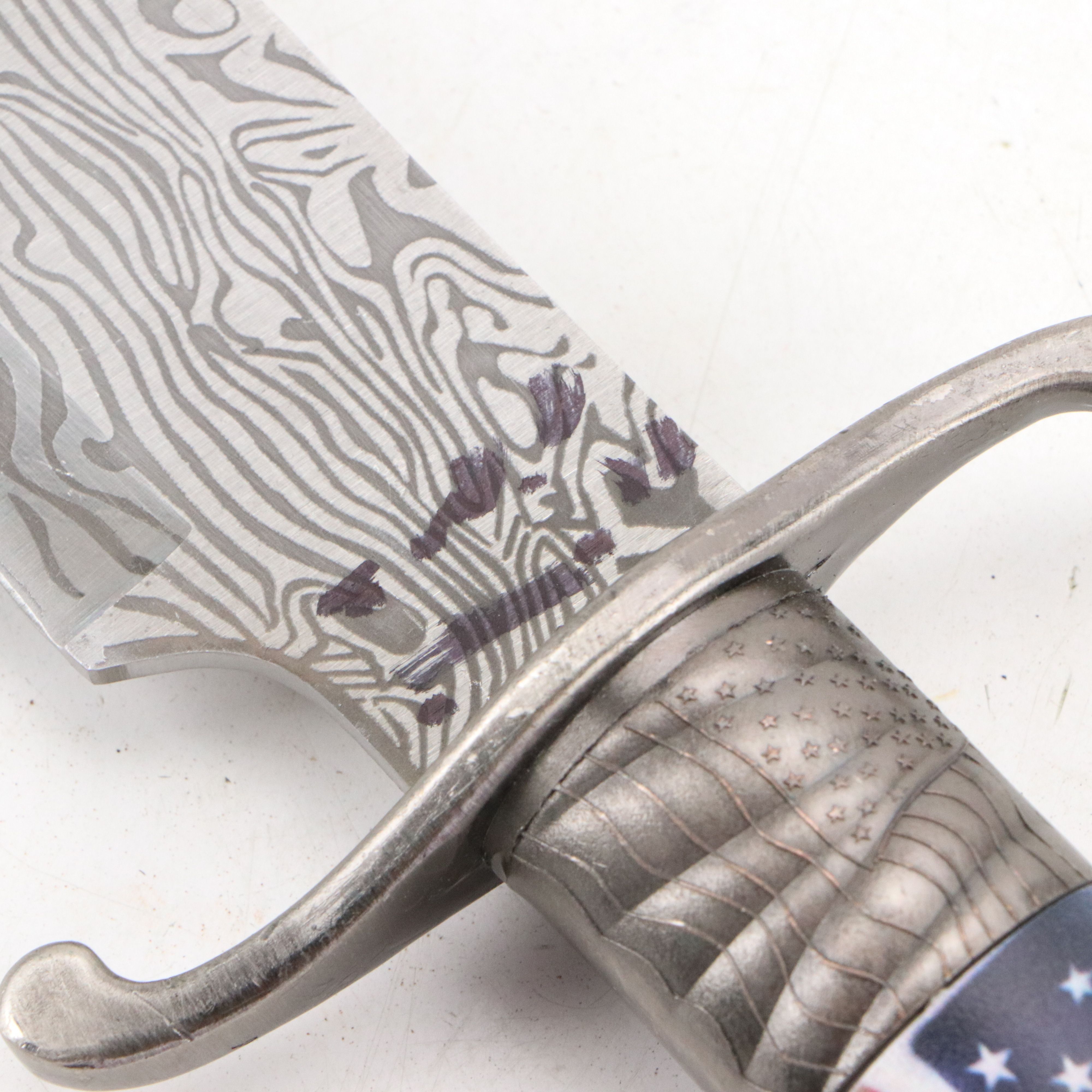 Frost Cutlery Iwo Jima Commemorative and Other Patriotic Fixed Blade Knife
