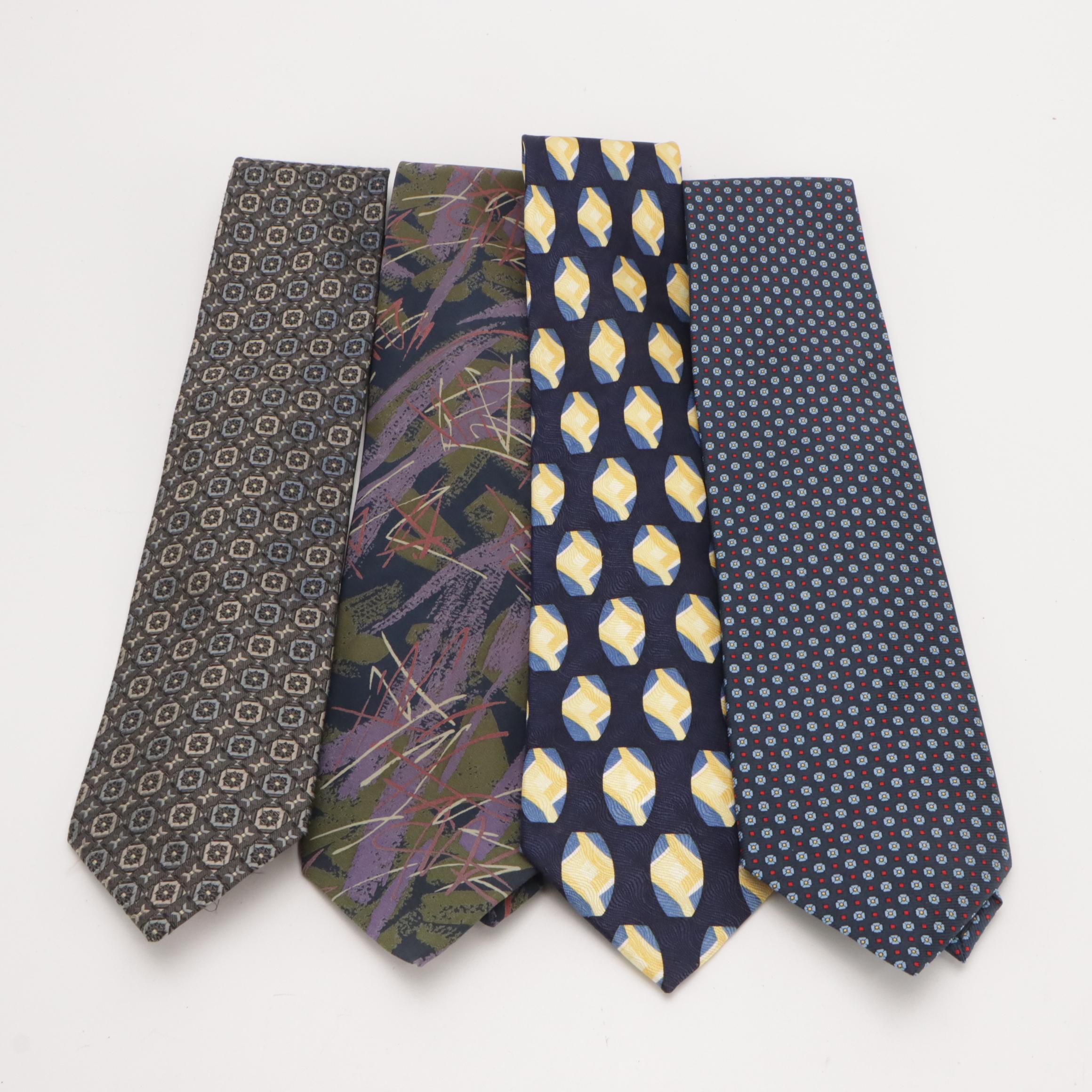 Issey Miyake Studios, Donato Vinci, Claudio Valentino, and More Silk Neckties