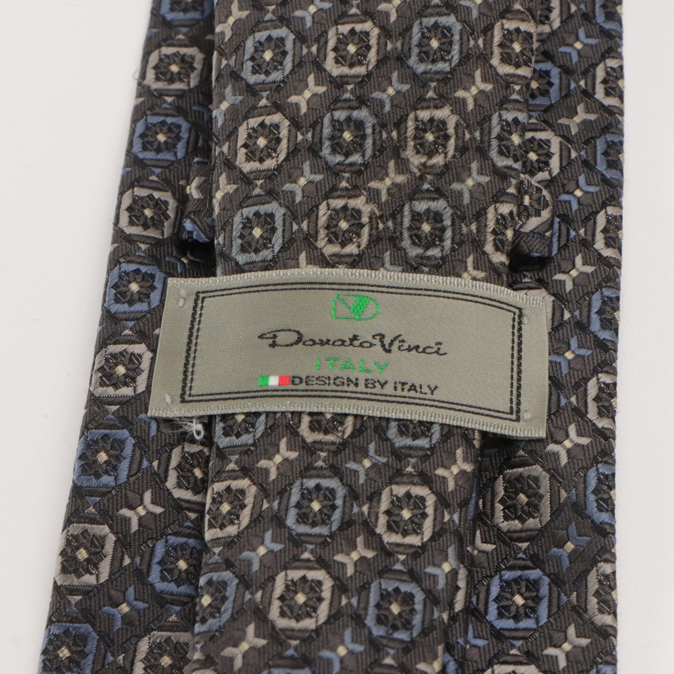 Issey Miyake Studios, Donato Vinci, Claudio Valentino, and More Silk Neckties