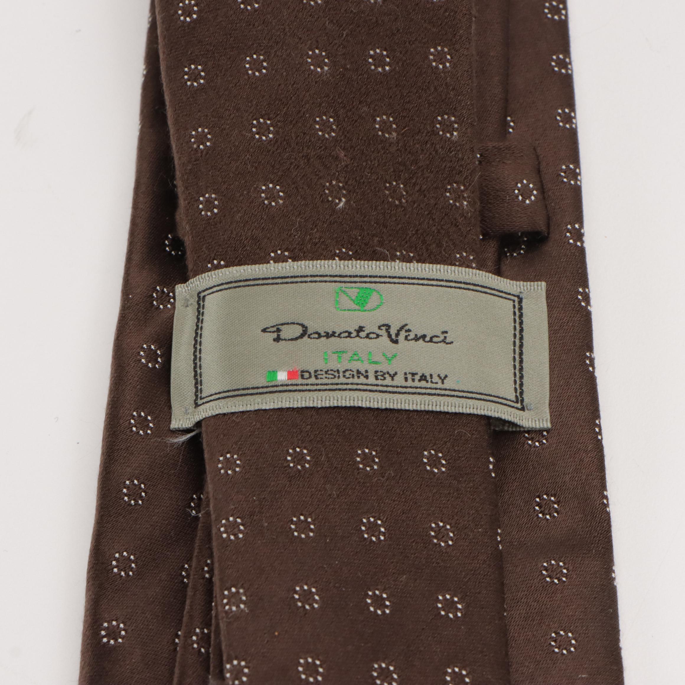 Issey Miyake Studios, Donato Vinci, Claudio Valentino, and More Silk Neckties