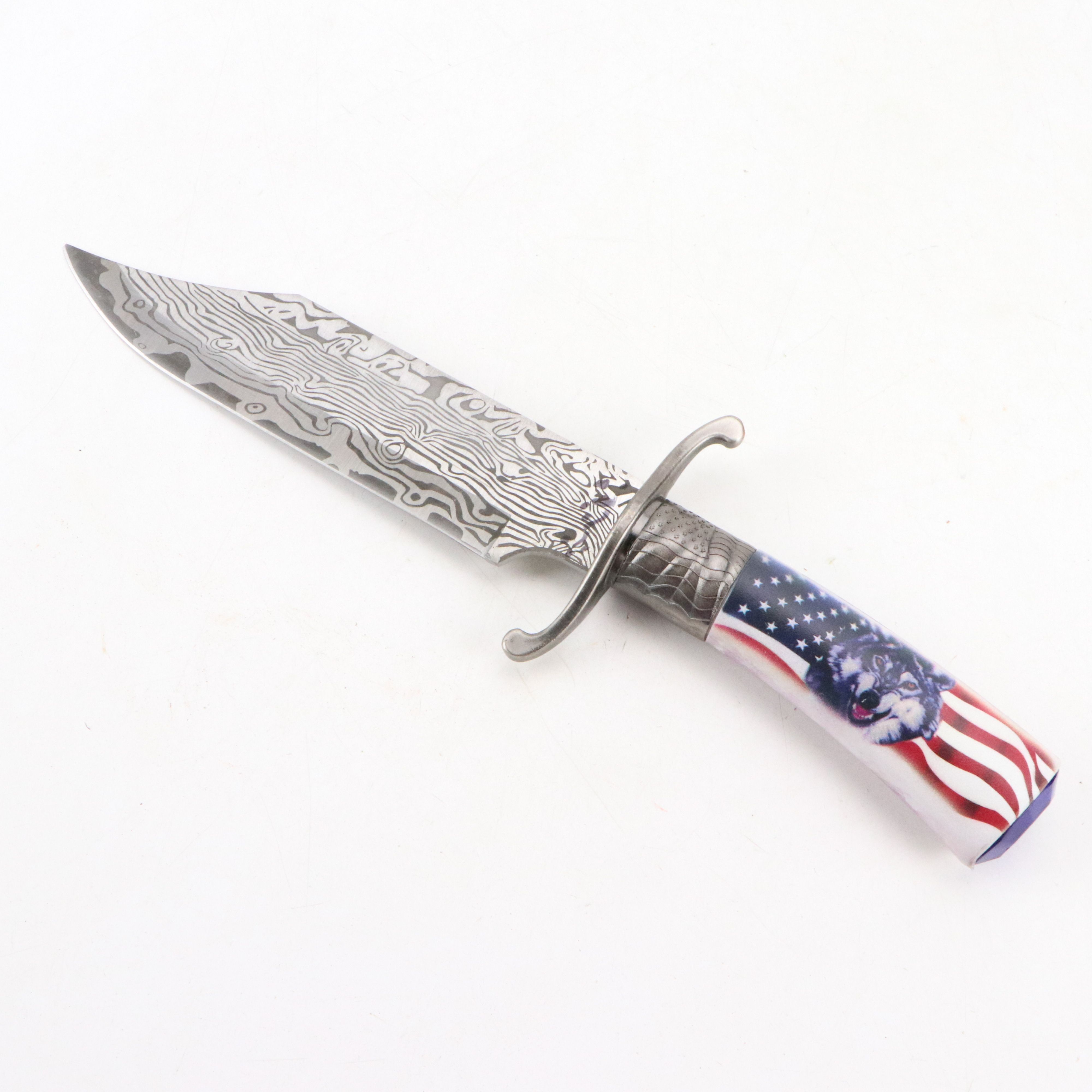 Frost Cutlery Iwo Jima Commemorative and Other Patriotic Fixed Blade Knife