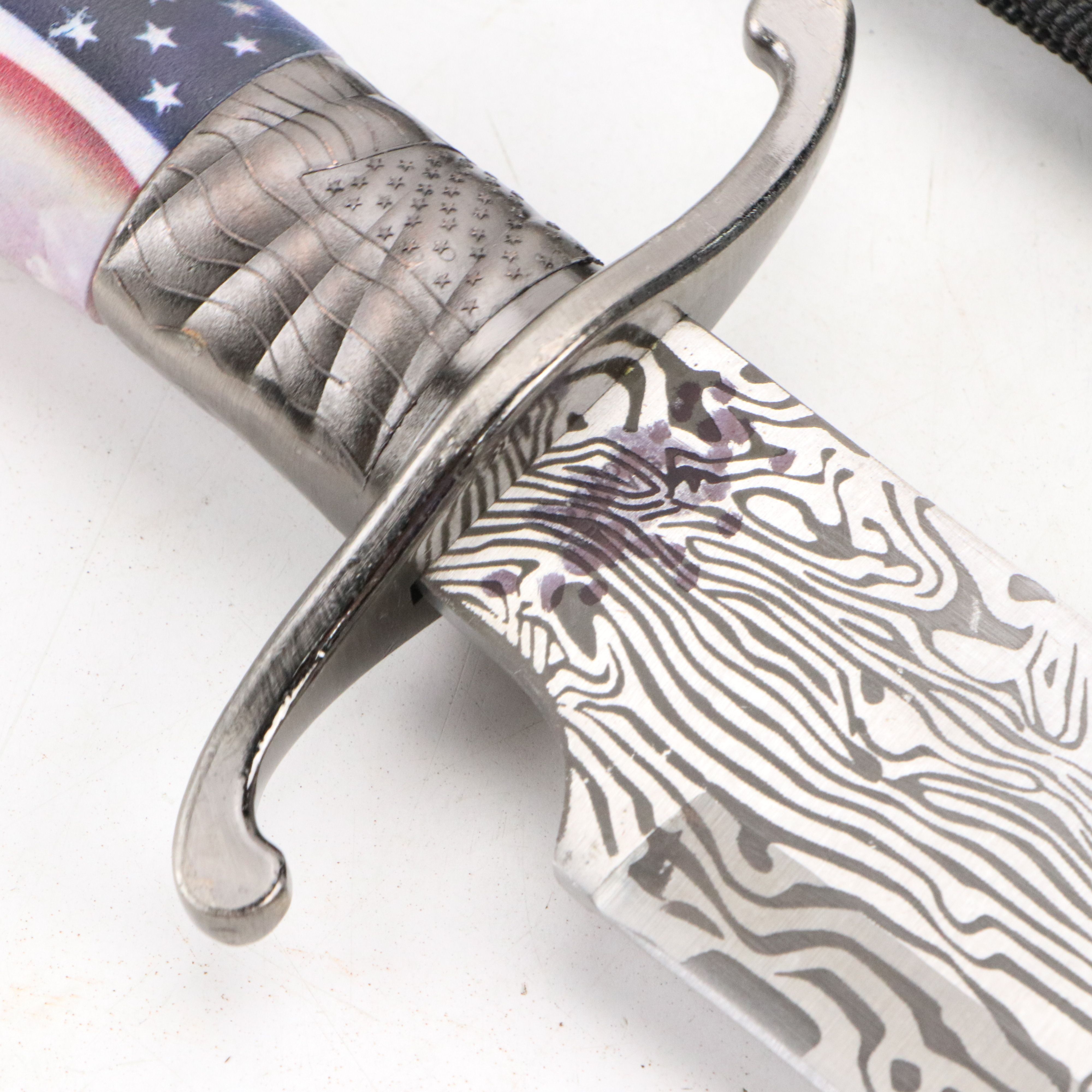 Frost Cutlery Iwo Jima Commemorative and Other Patriotic Fixed Blade Knife