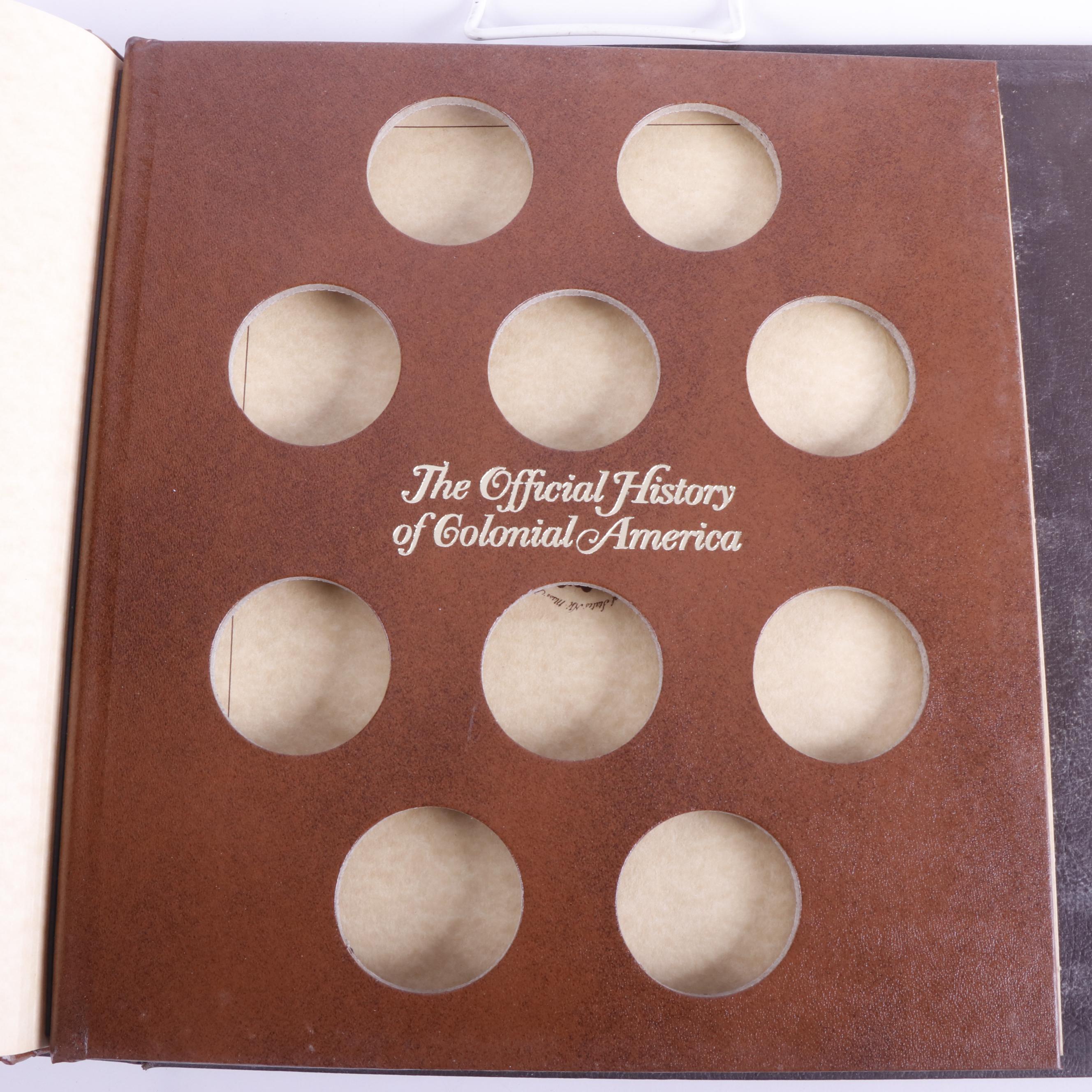 History of Colonial America in Pewter Medals by the Franklin Mint