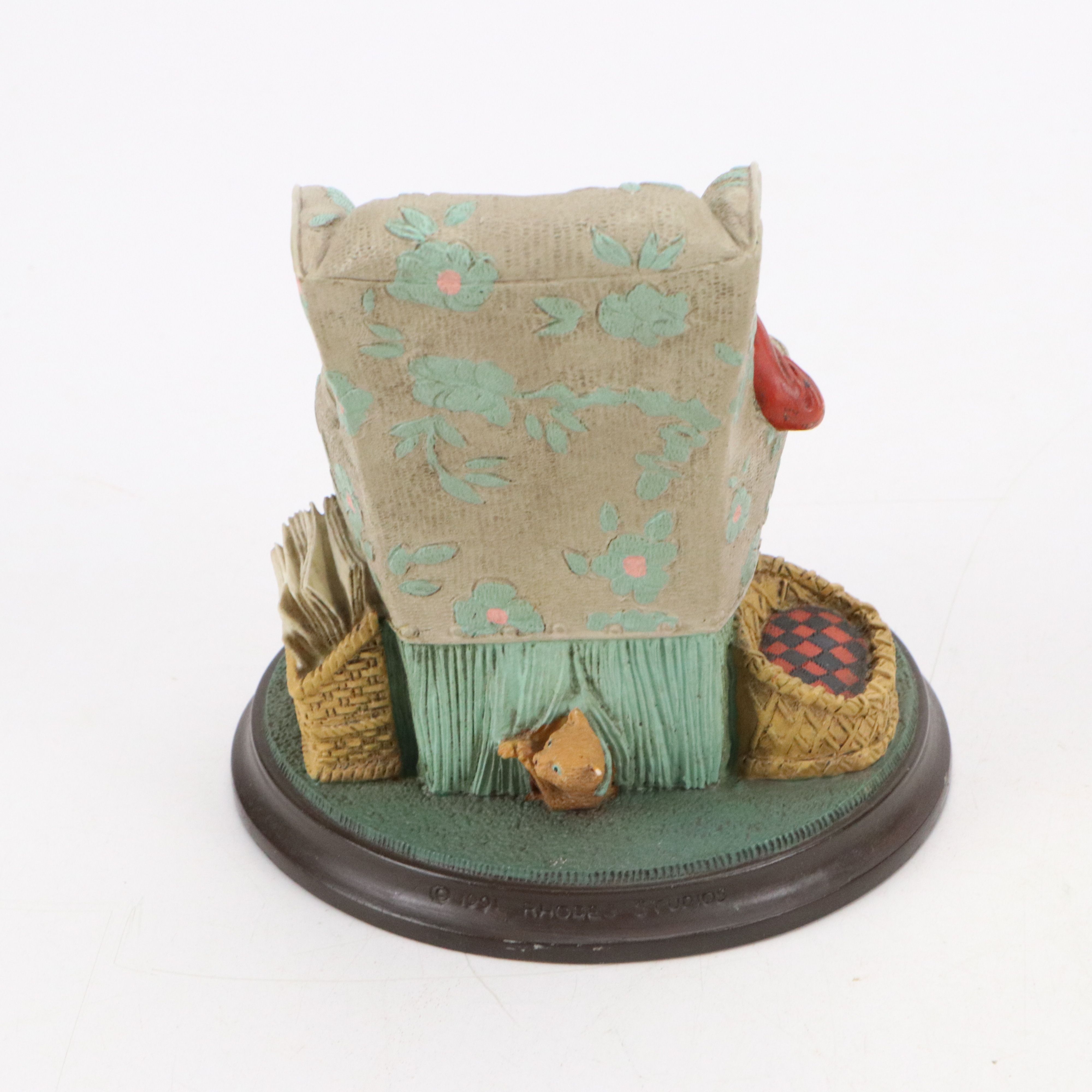 Knowles "A Couple's Commitmet" Plate with Figurines after Norman Rockwell