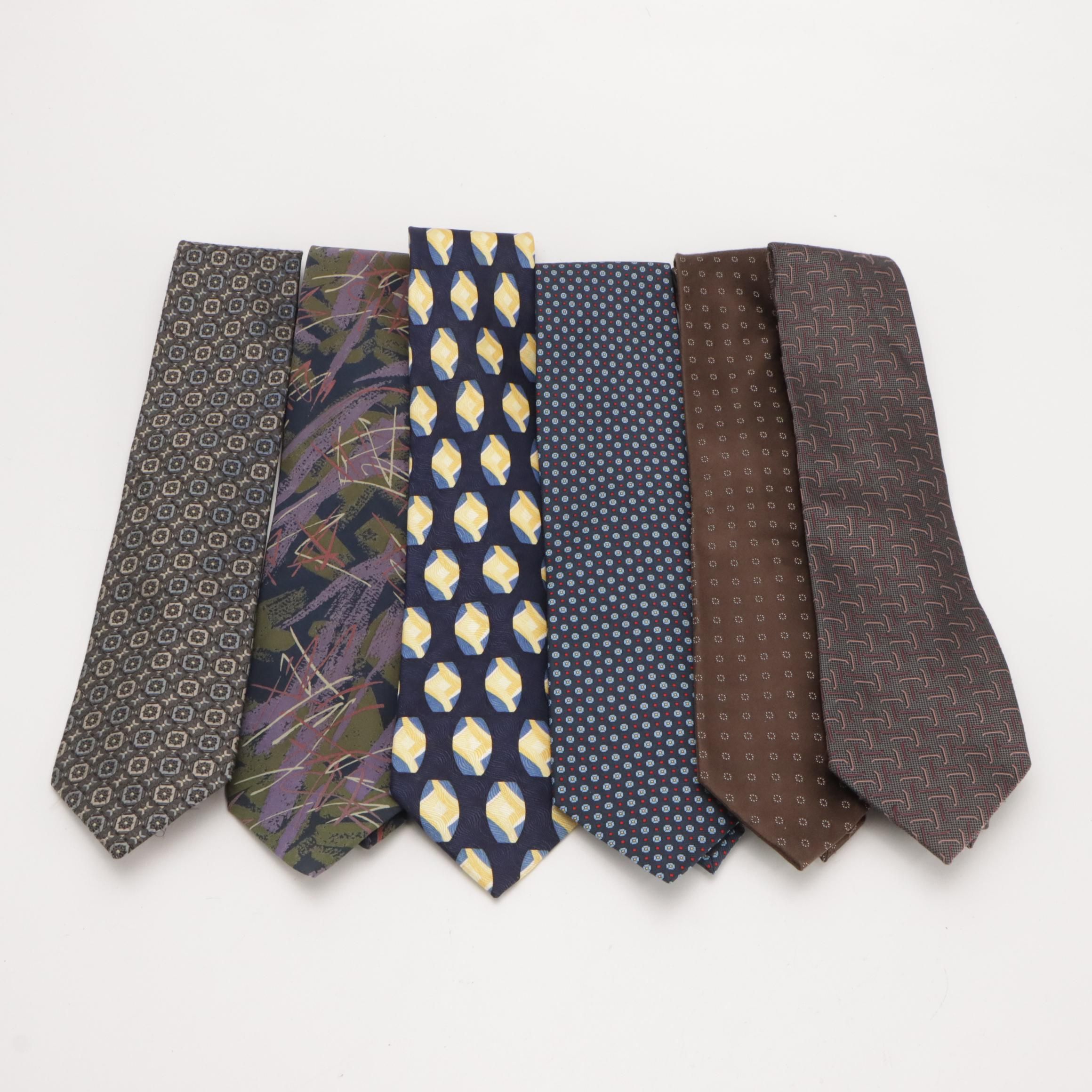 Issey Miyake Studios, Donato Vinci, Claudio Valentino, and More Silk Neckties