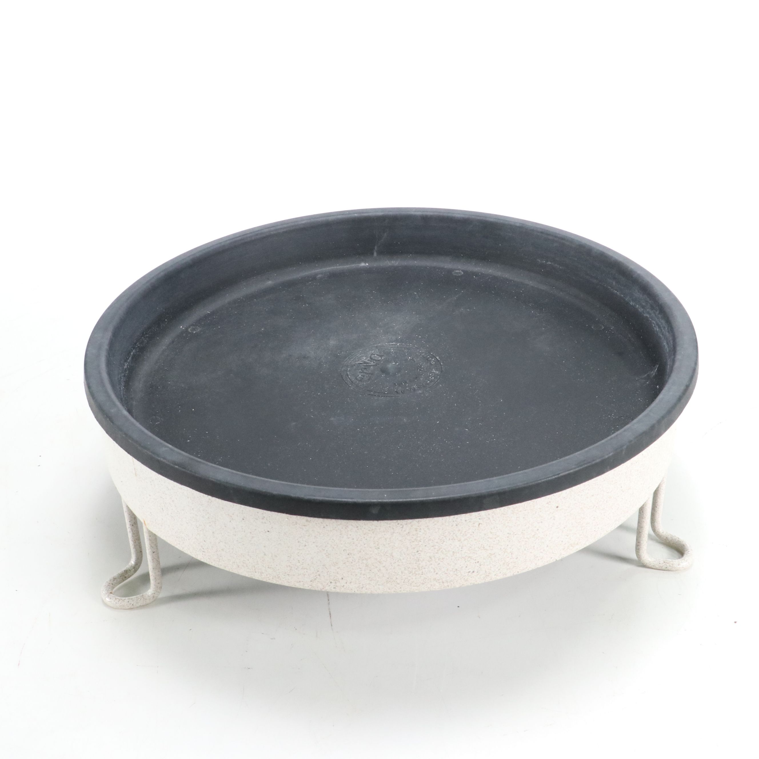 Erva Heated Birdbath with Ground Bird Feeder and Planter