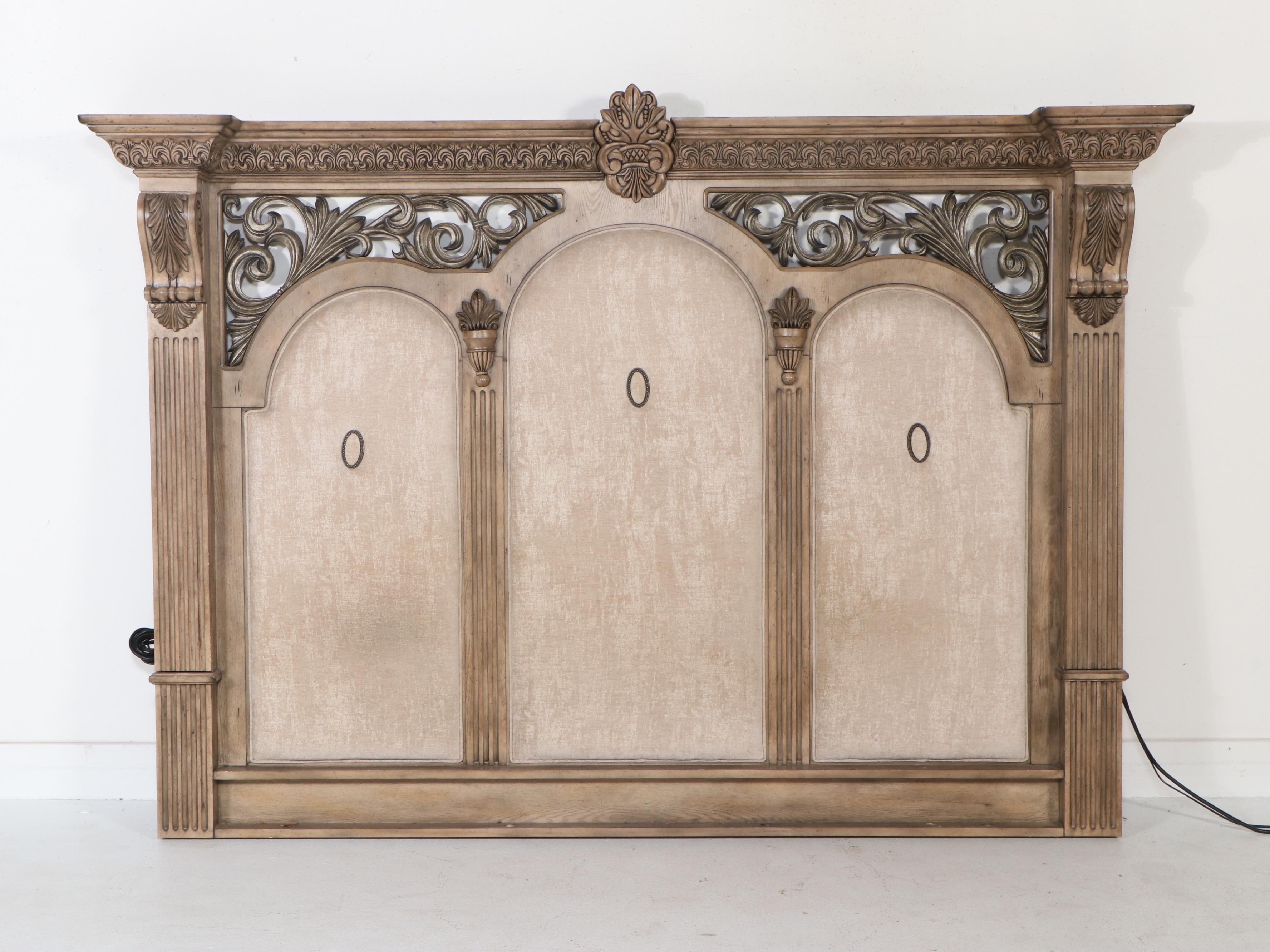 Rococo Style King Size Bed Frame