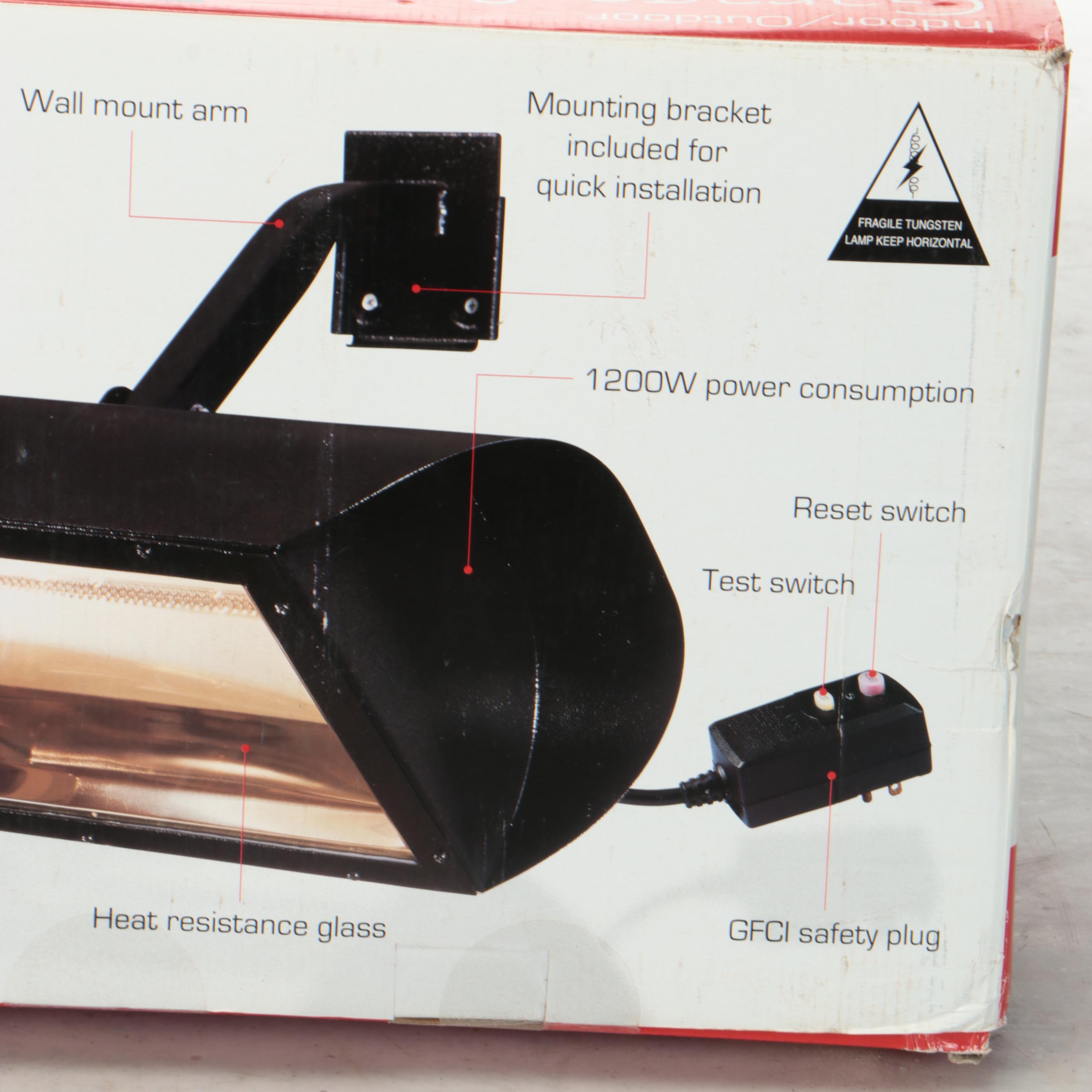 Indoor/Outdoor Garage and Deck Heater