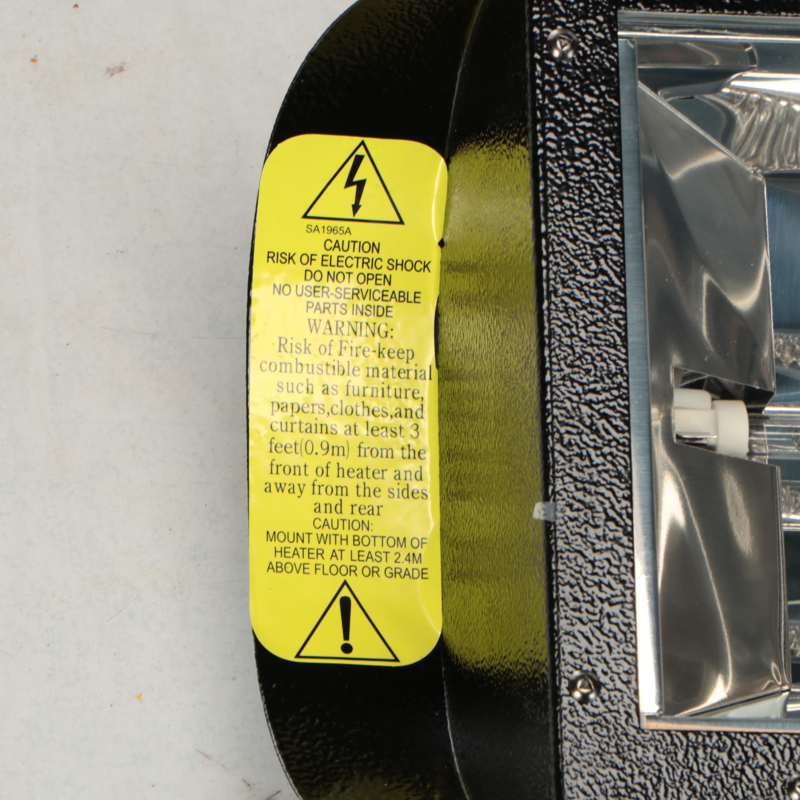 Indoor/Outdoor Garage and Deck Heater