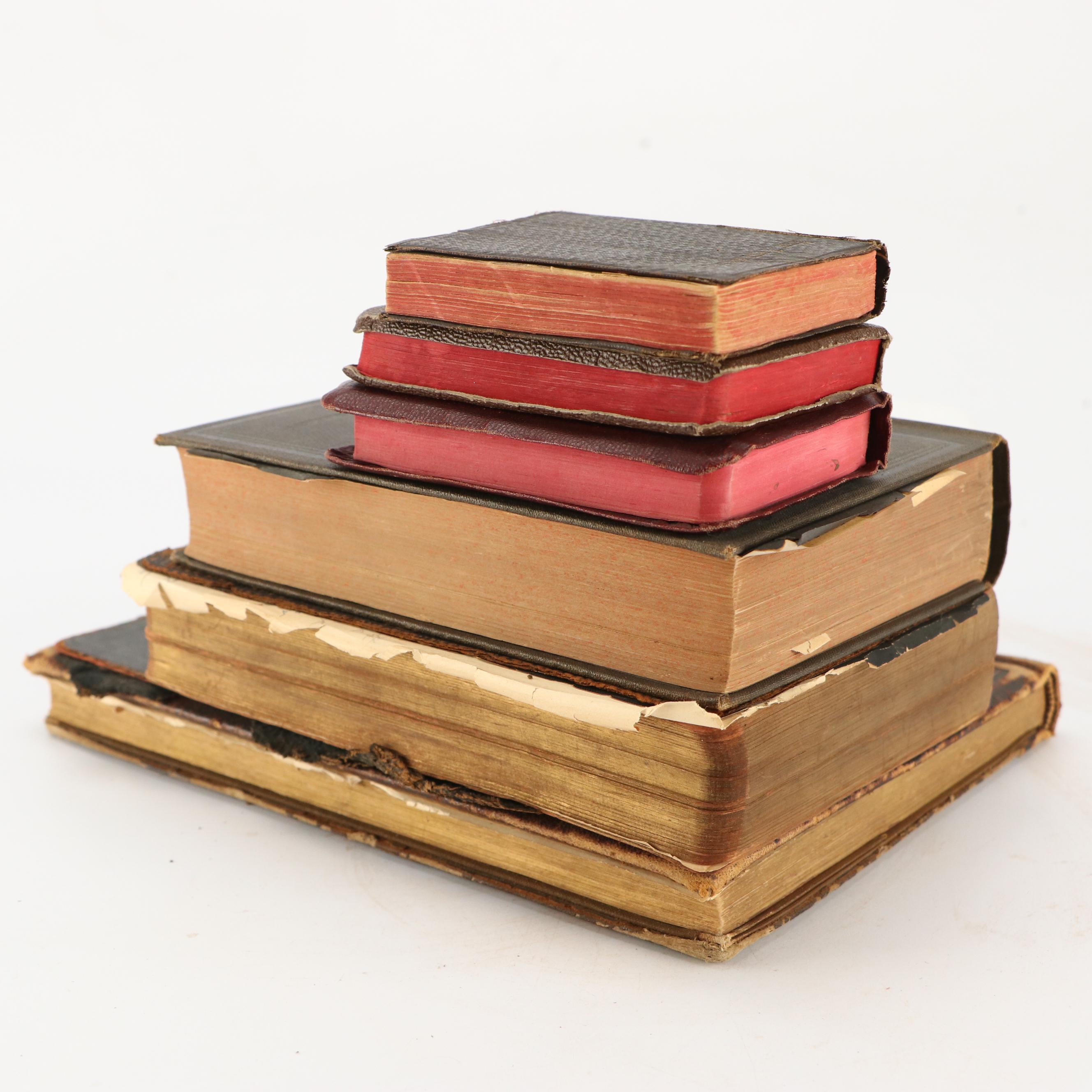 "The Holy Bible" and More Bibles, Late 19th to Mid-20th Century