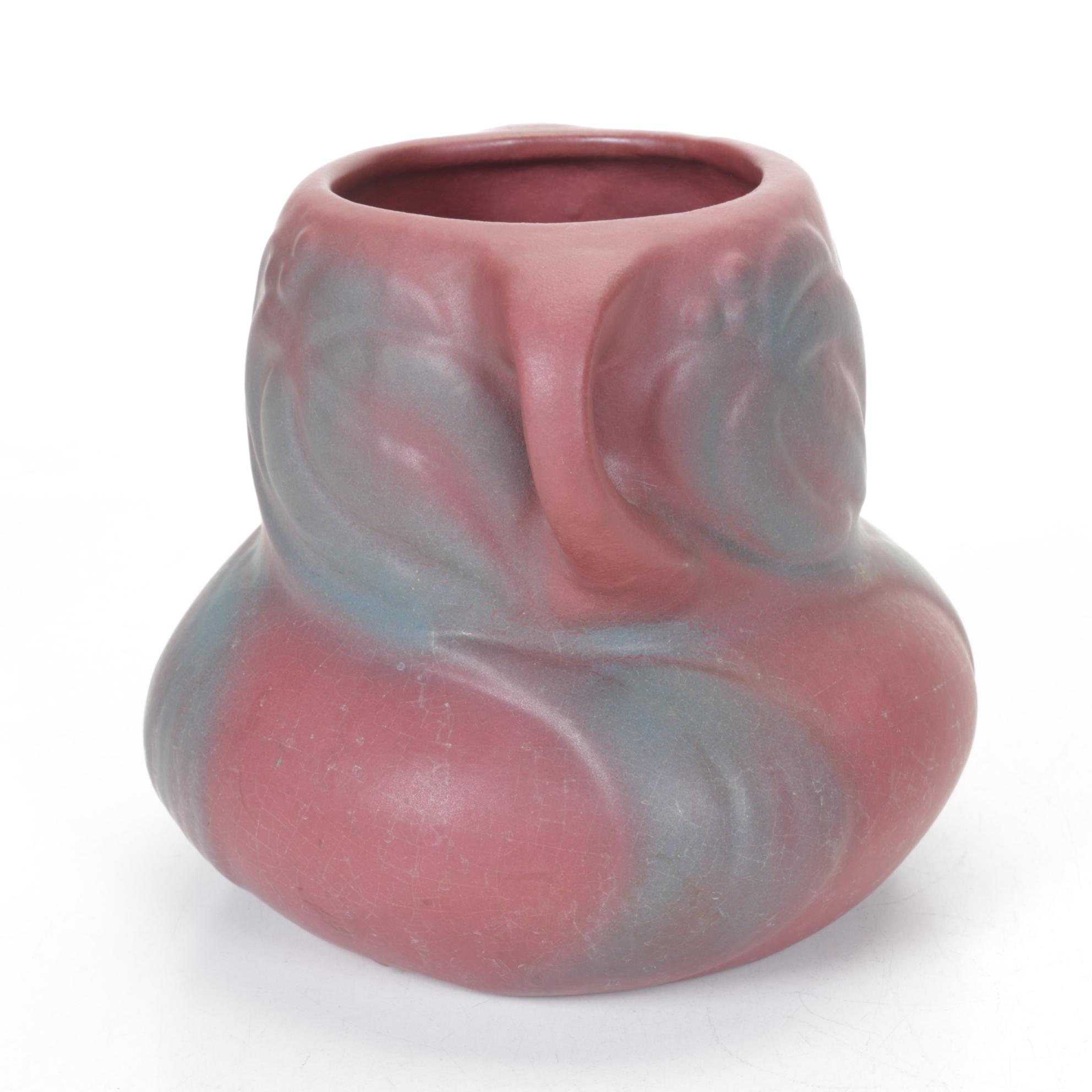 Van Briggle Mulberry Ceramic Amphora Vase, Early-Mid 20th C.