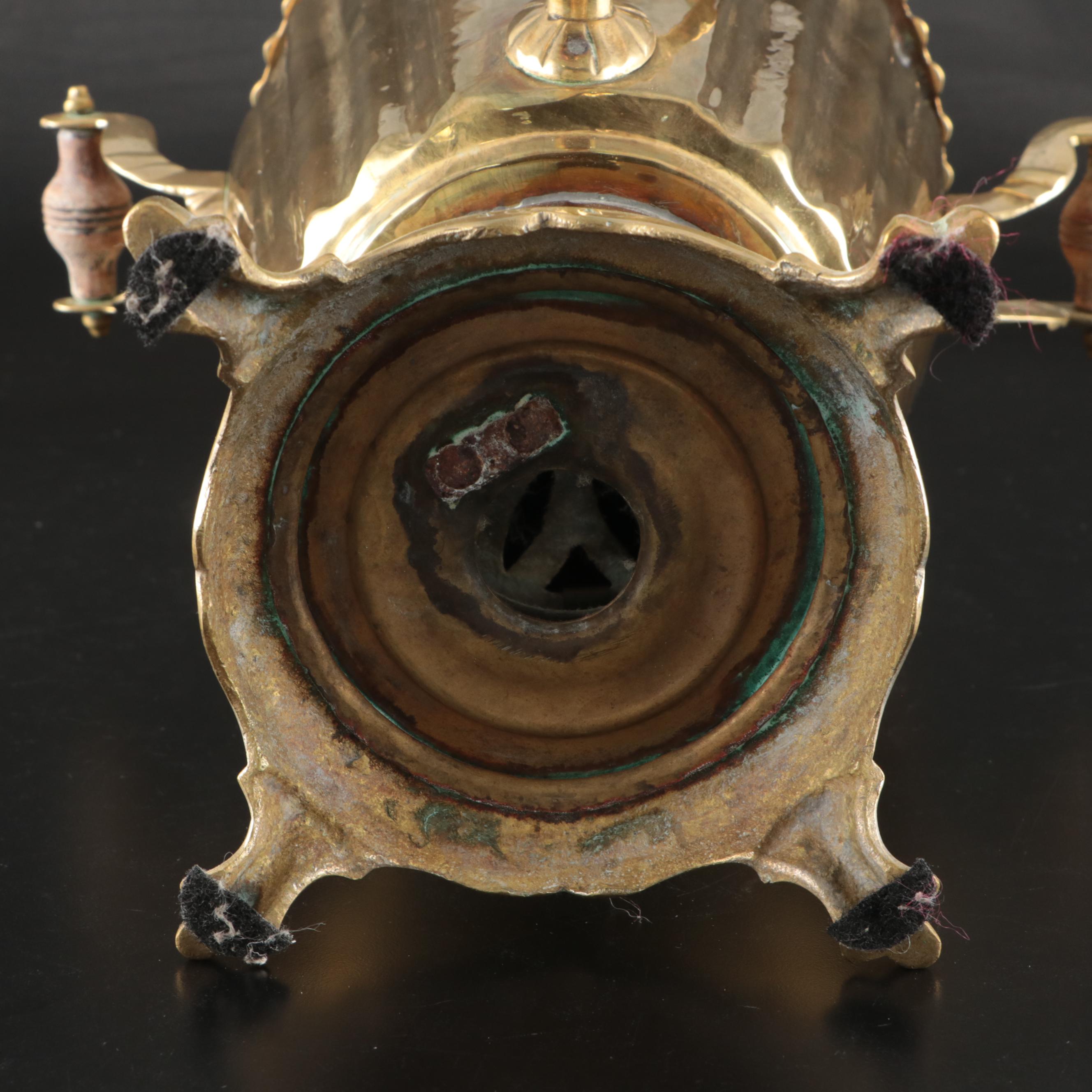 Russian Brass Samovar, Late 19th/Early 20th Century