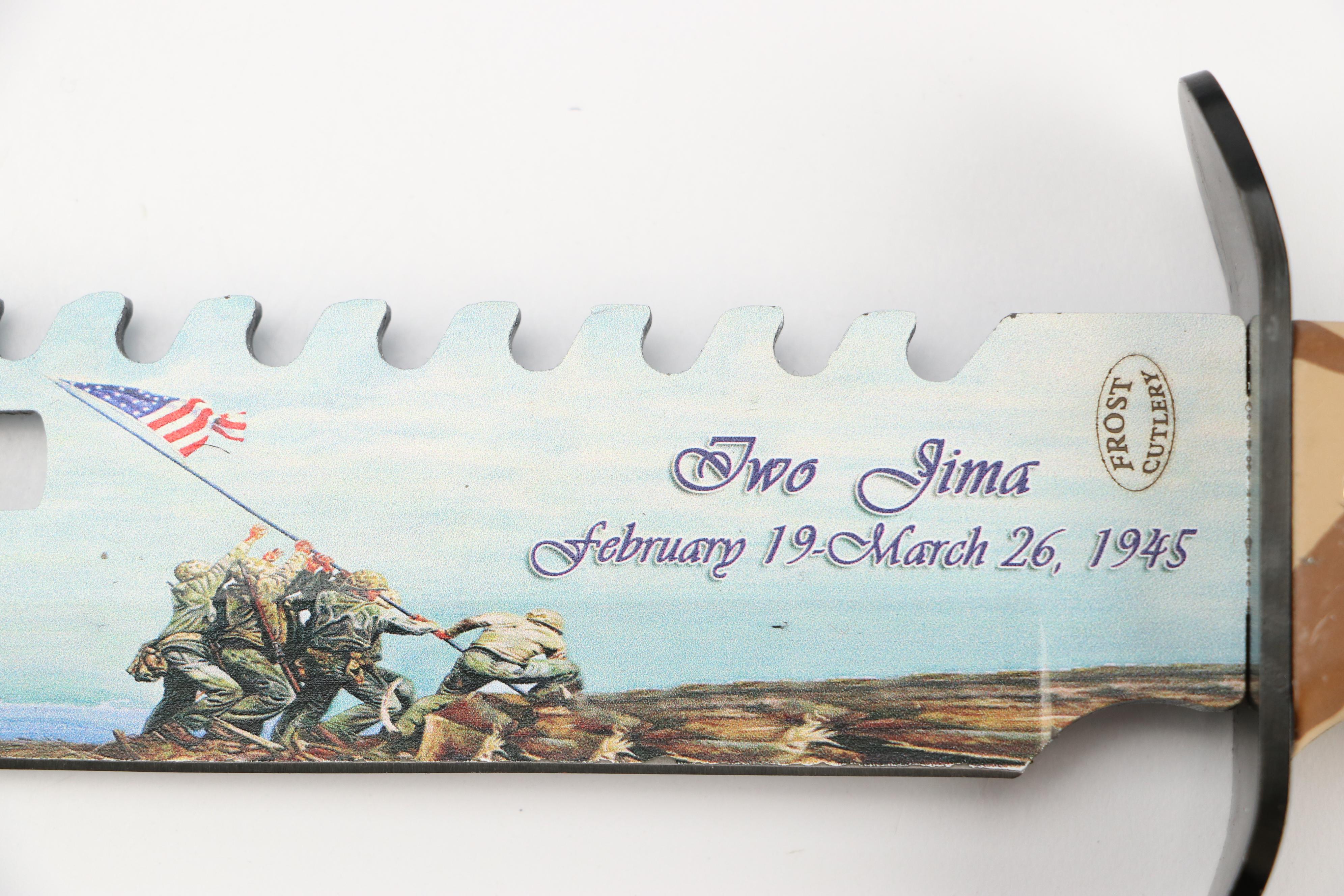 Damascus Steel Hunting Knife with Other Fixed Blade Knife