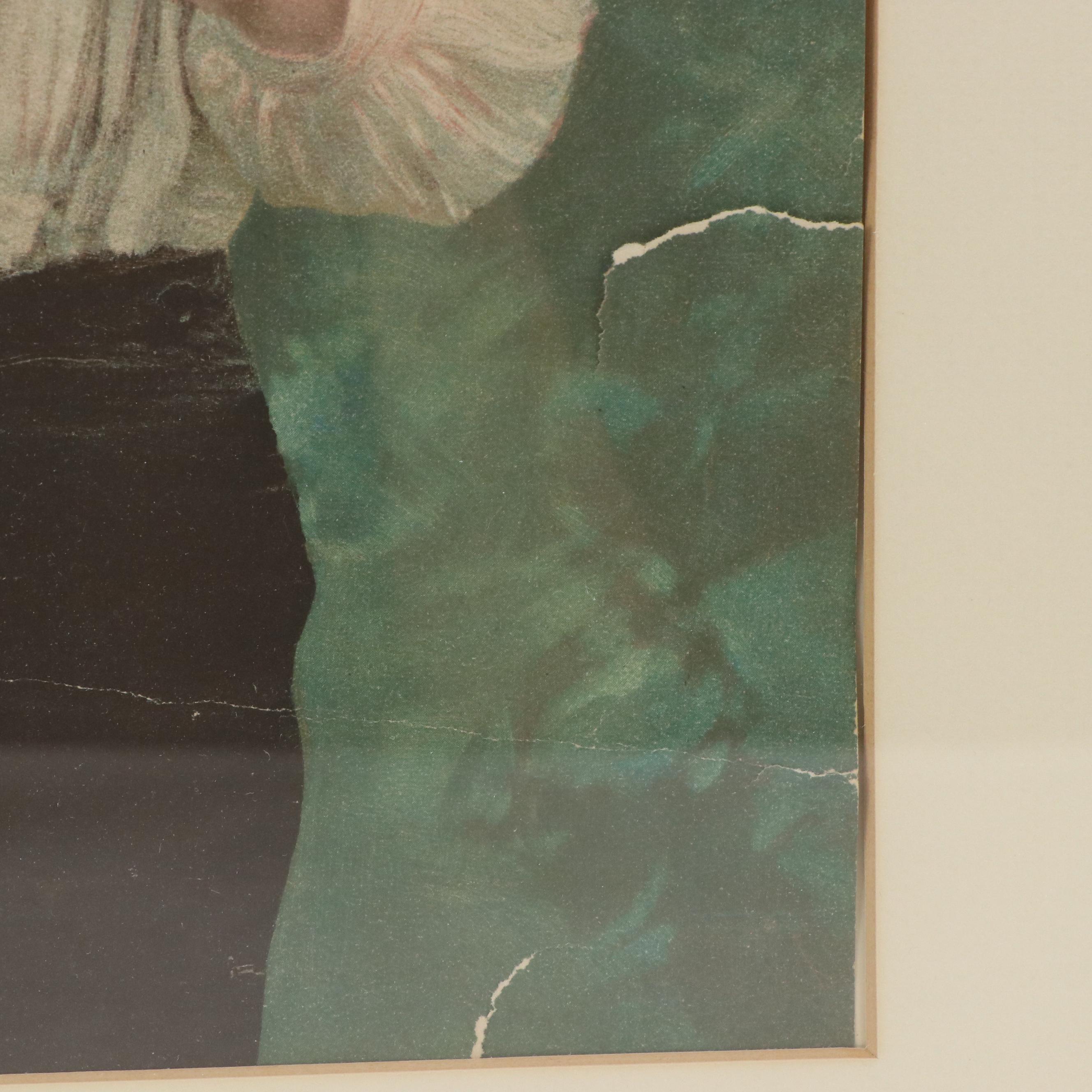 Chromolithograph After Hermann von Kaulbach of Dutch Boy and More