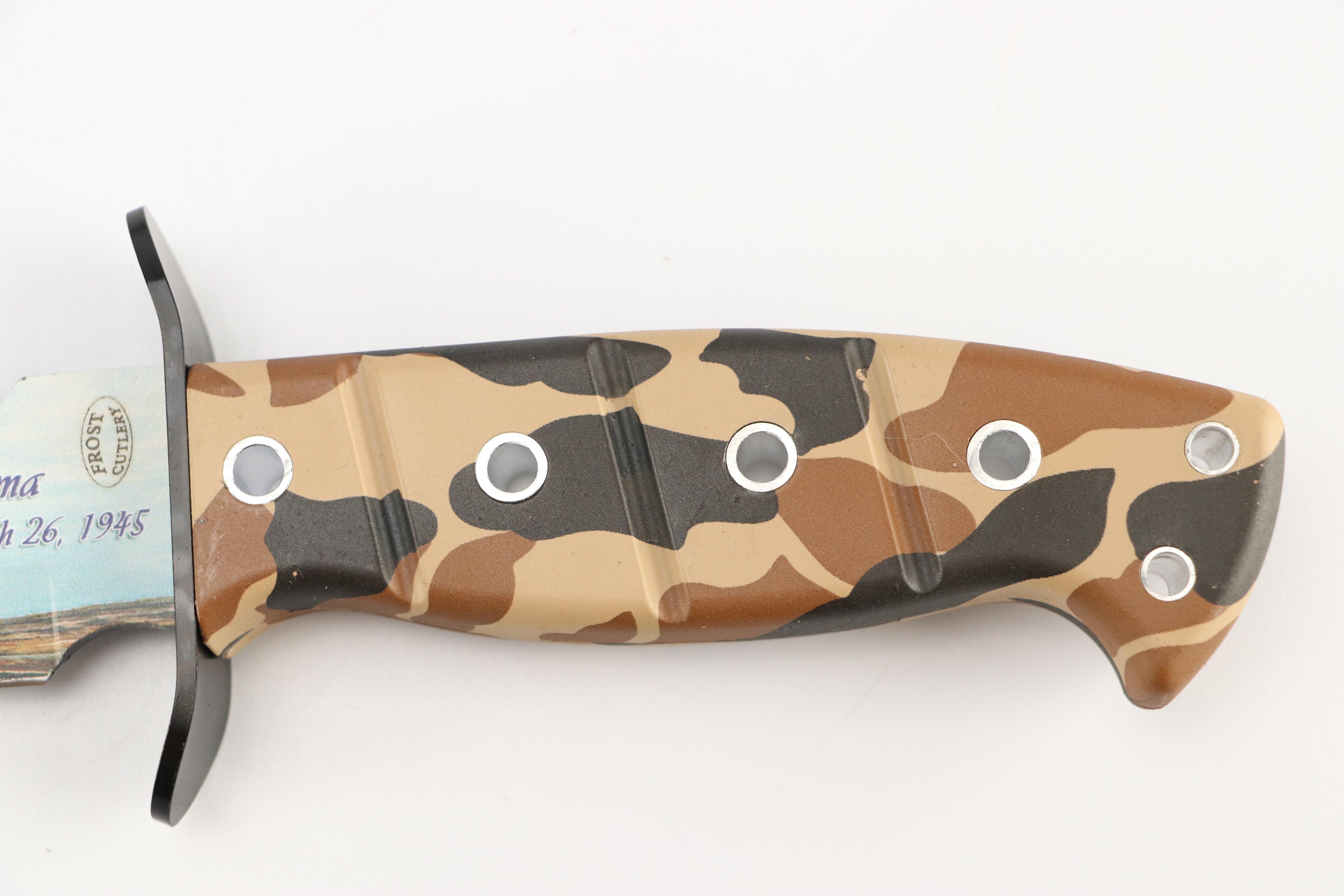 Damascus Steel Hunting Knife with Other Fixed Blade Knife