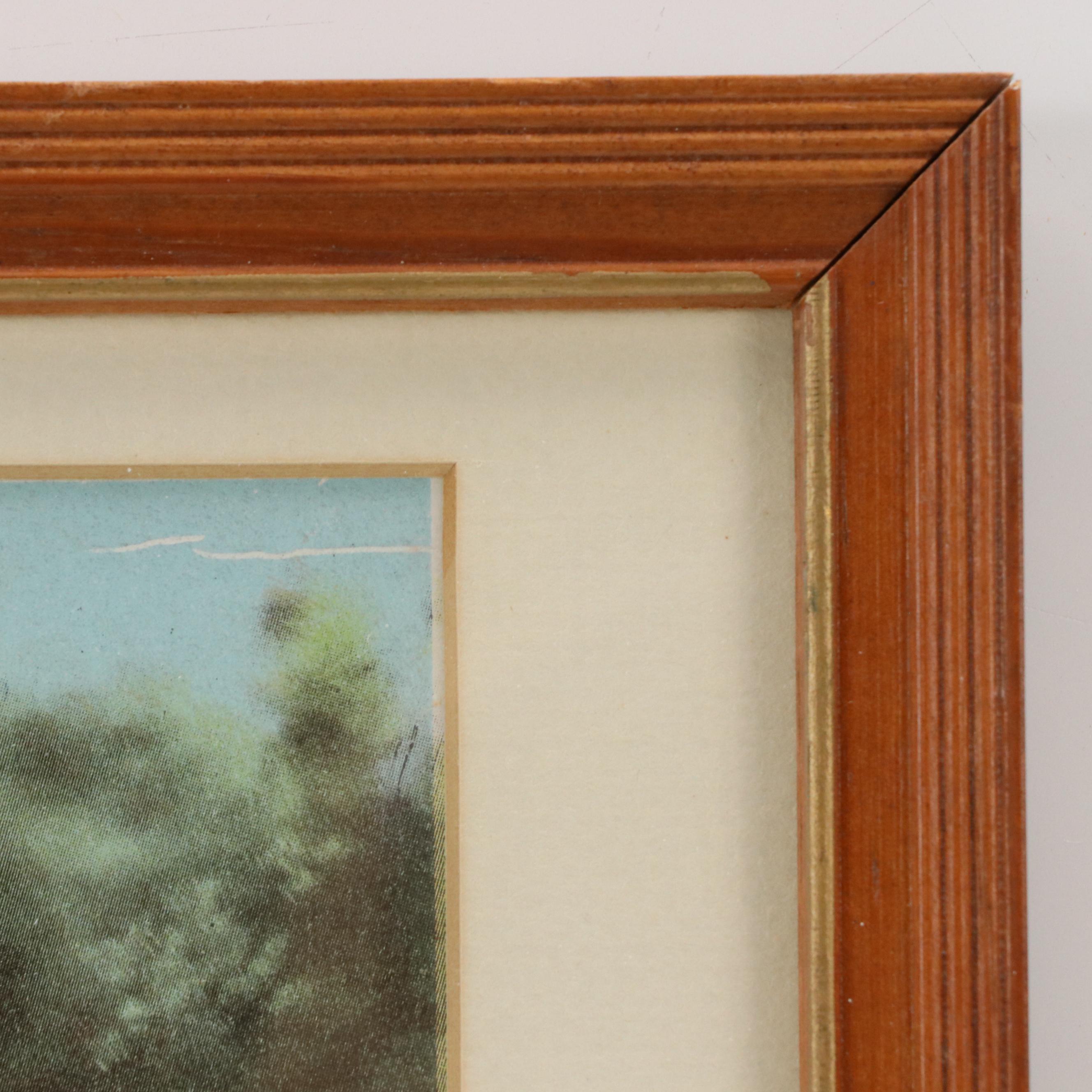 Chromolithograph After Hermann von Kaulbach of Dutch Boy and More