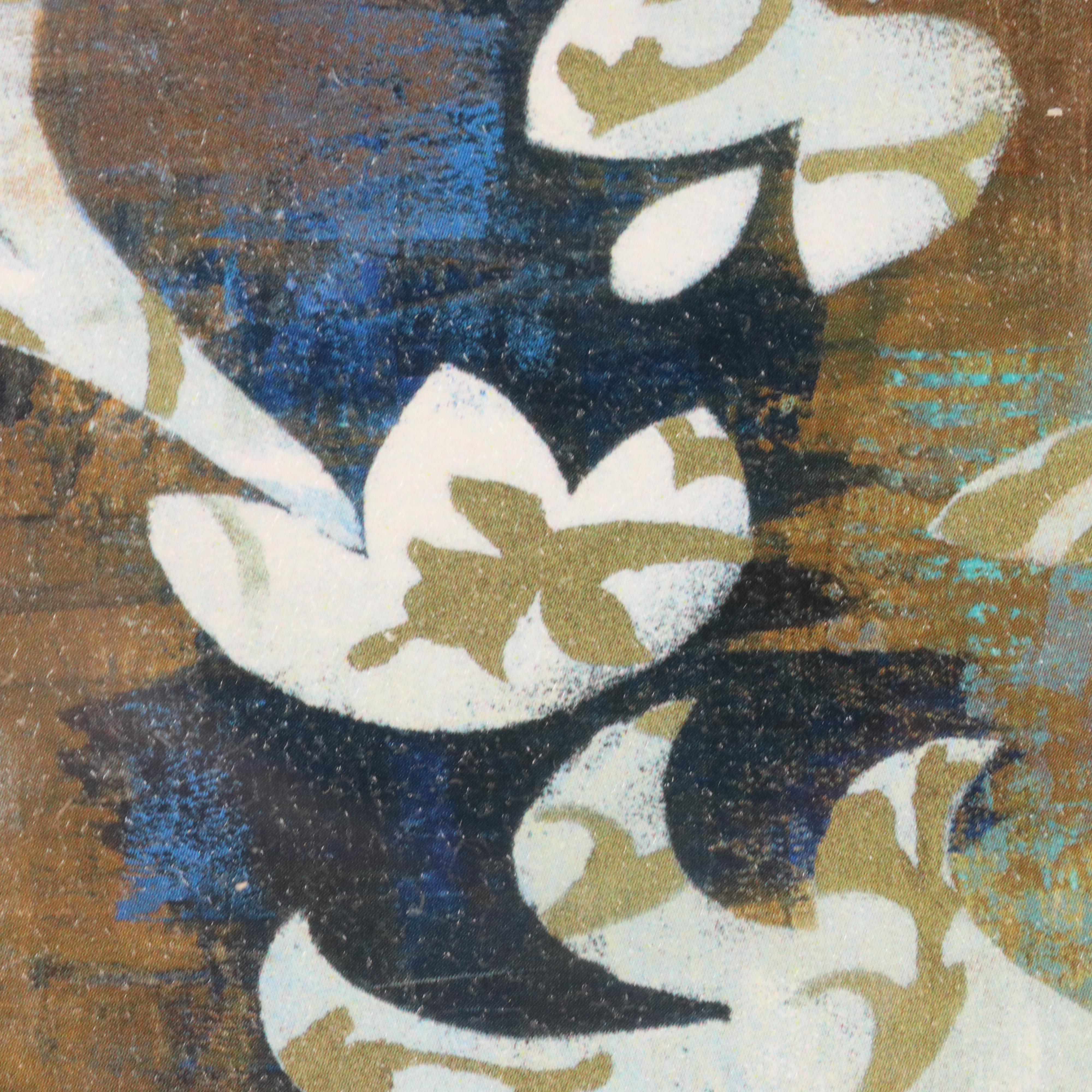 Offsets Lithographs After Silvia Vassileva "Moonlight Magnolia Silhouette"