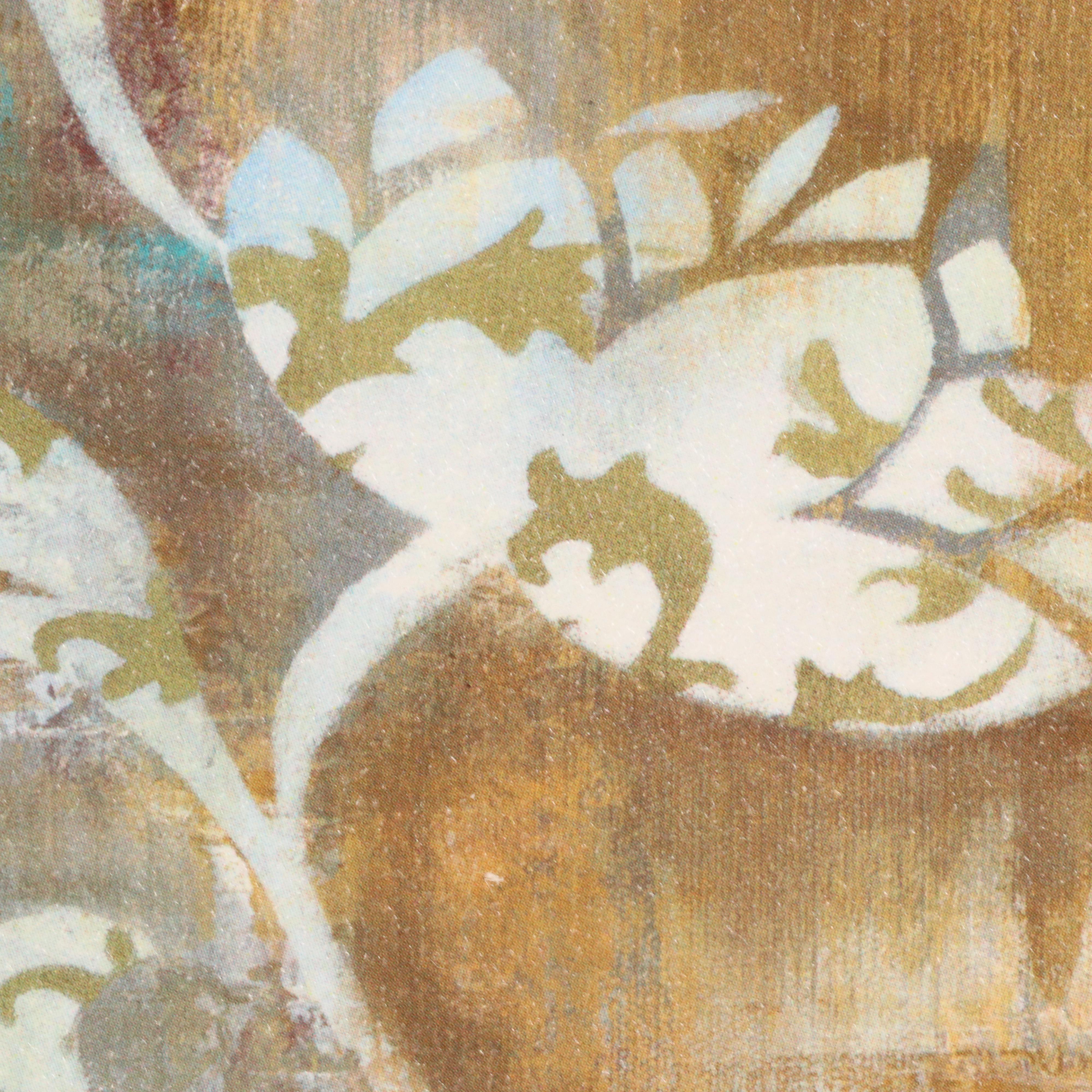 Offsets Lithographs After Silvia Vassileva "Moonlight Magnolia Silhouette"