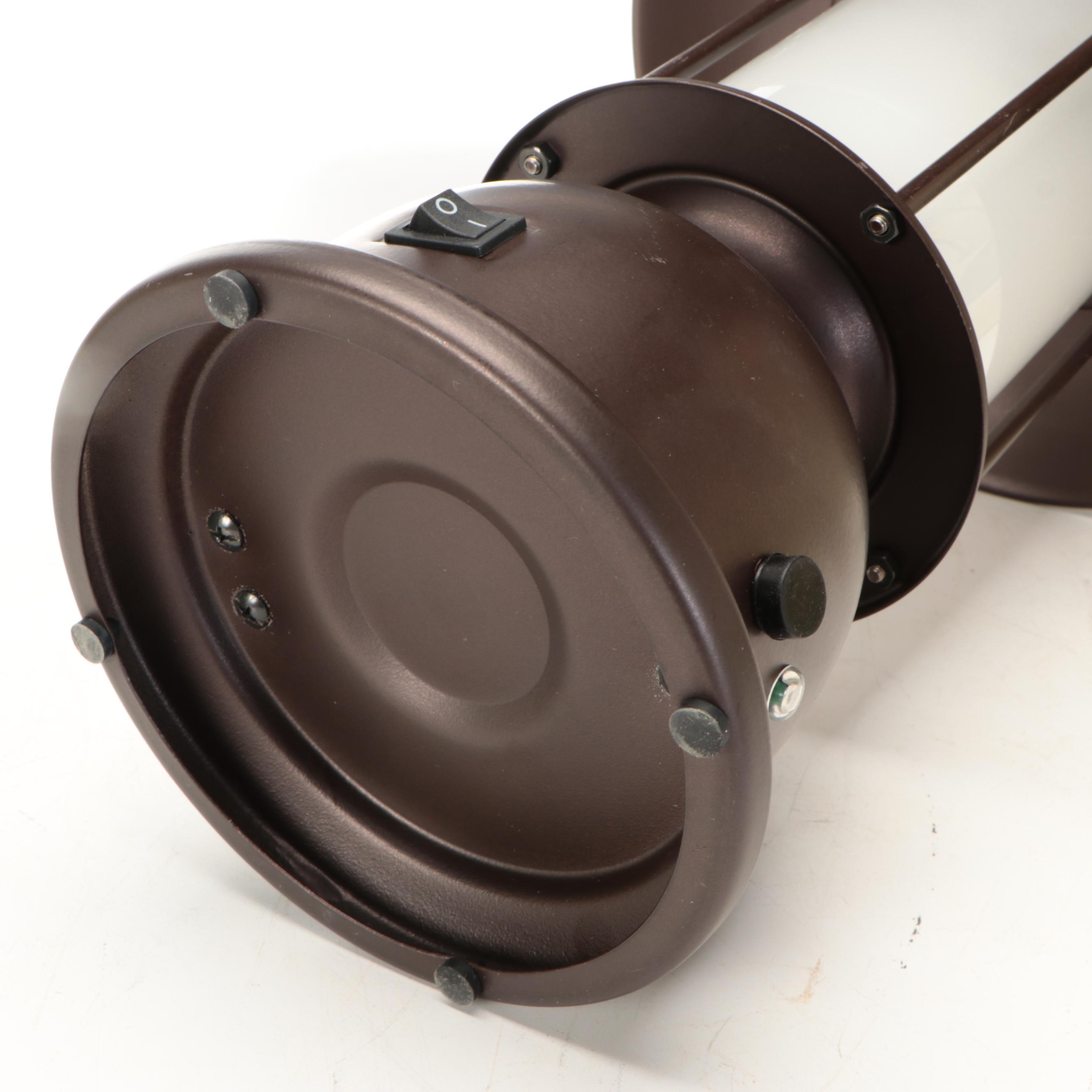 Rubbed Bronze Finish Rechargeable Lanterns