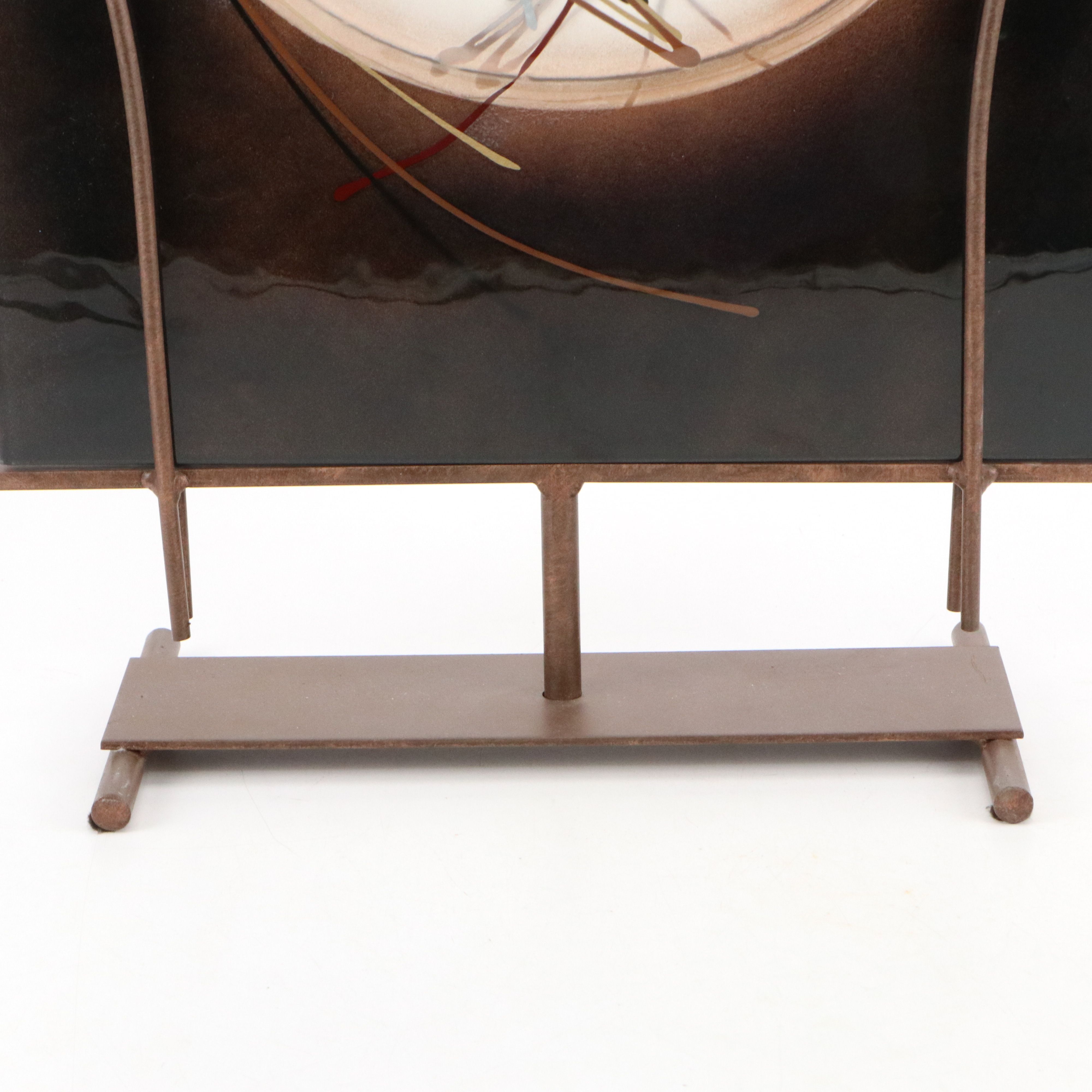 Abstract Art Glass Thin Panel Vase, 2007