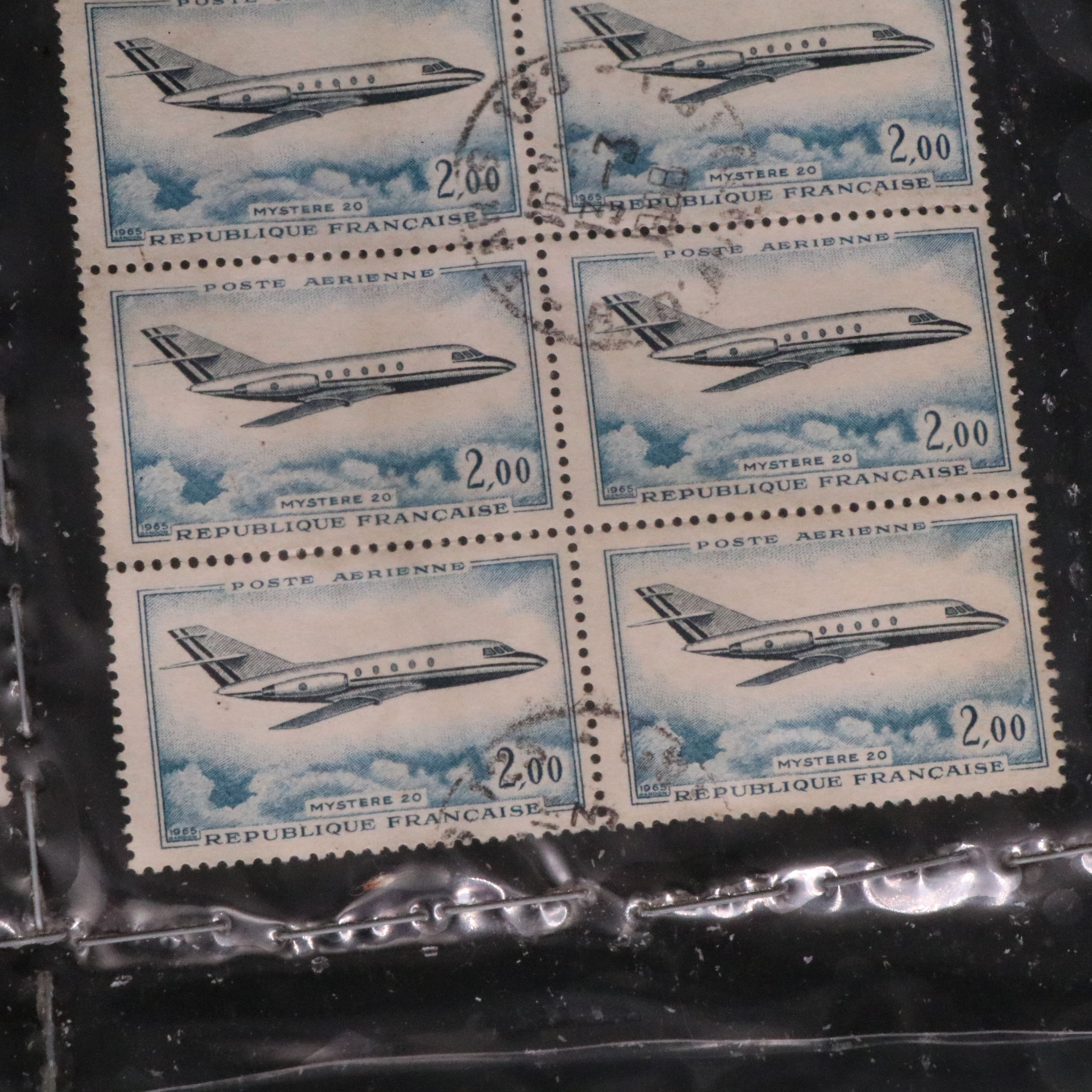 Collection of Vintage World Postage Stamps