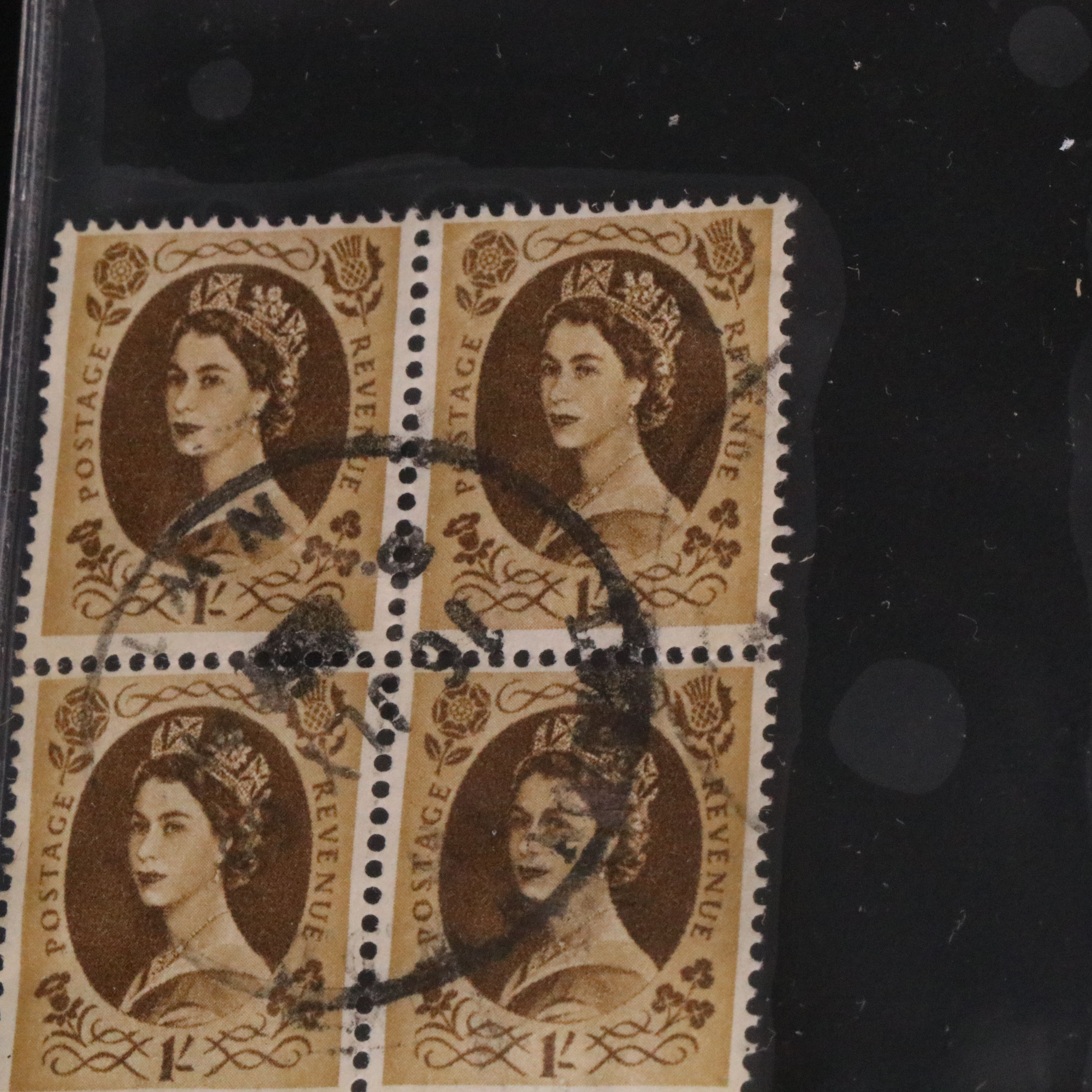 Collection of Vintage World Postage Stamps