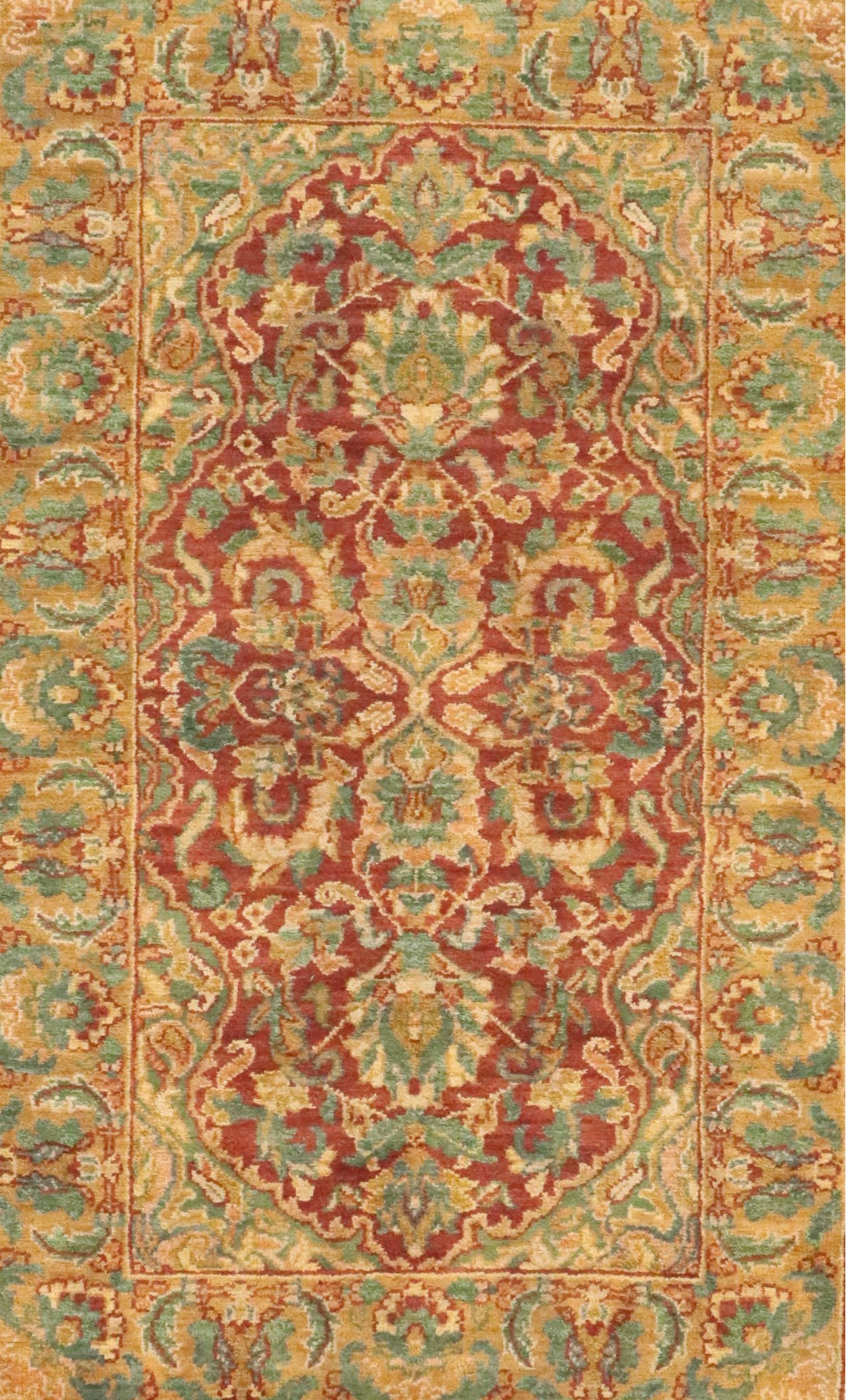 3'x 5'2 Hand-Knotted Indian Pande Cameron for Obeetee Tobago Accent Rug