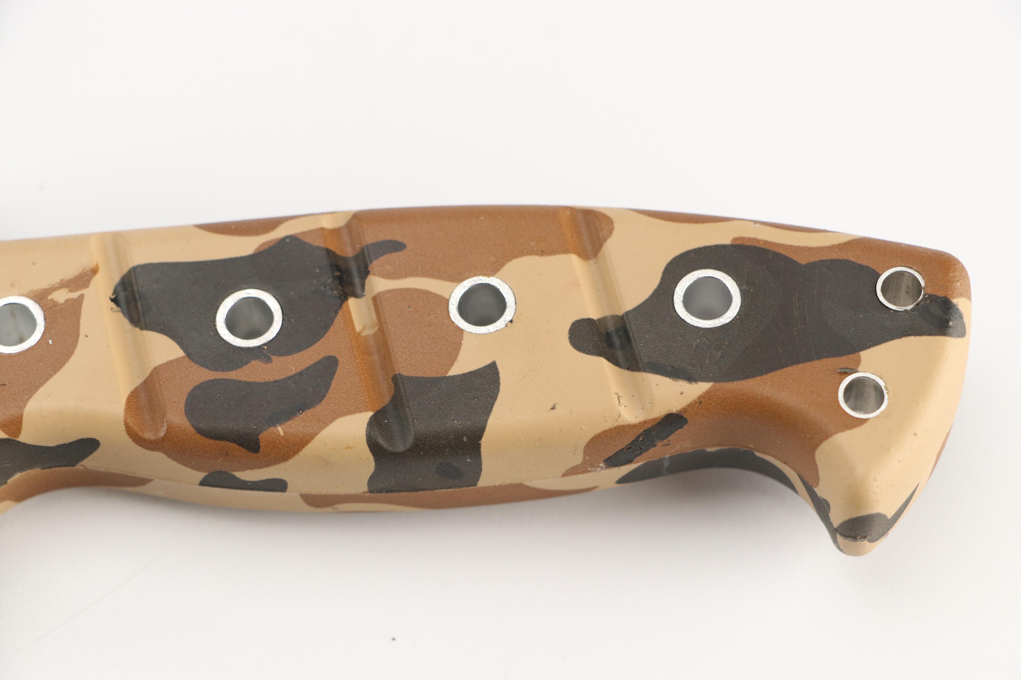 American Hunter and Frost Cutlery Iwo Jima Commemorative Fixed Blade Knives