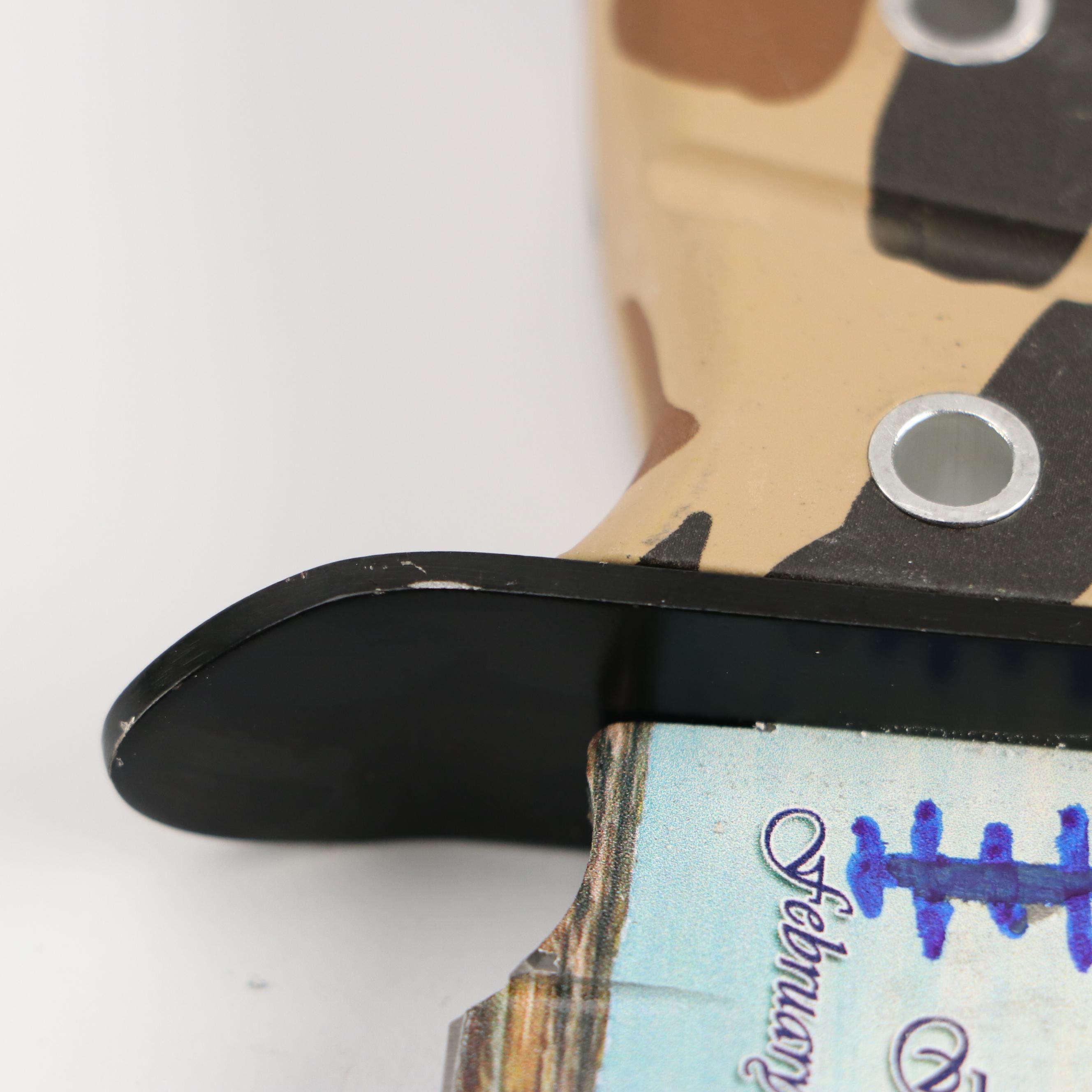 American Hunter and Frost Cutlery Iwo Jima Commemorative Fixed Blade Knives