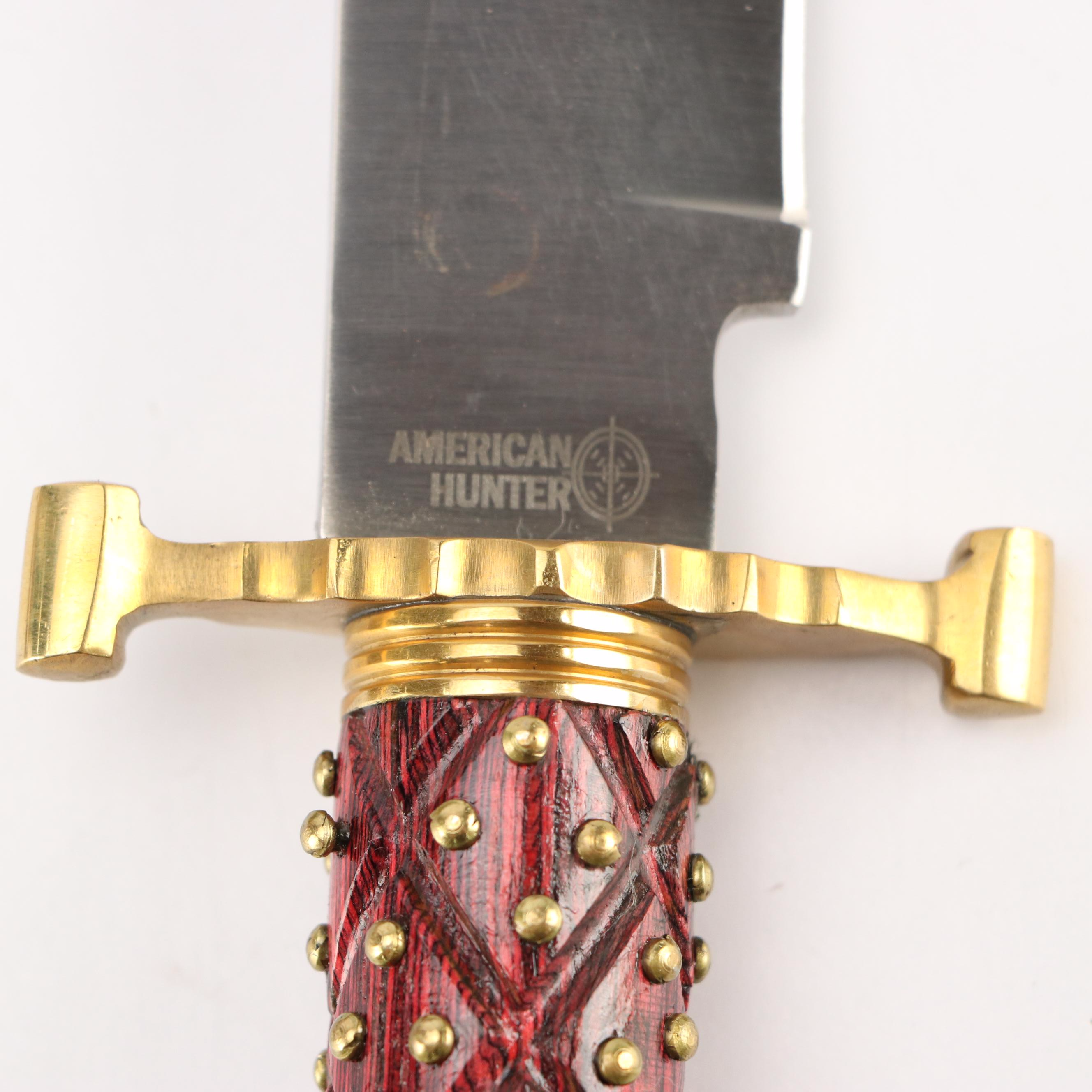 American Hunter and Frost Cutlery Iwo Jima Commemorative Fixed Blade Knives