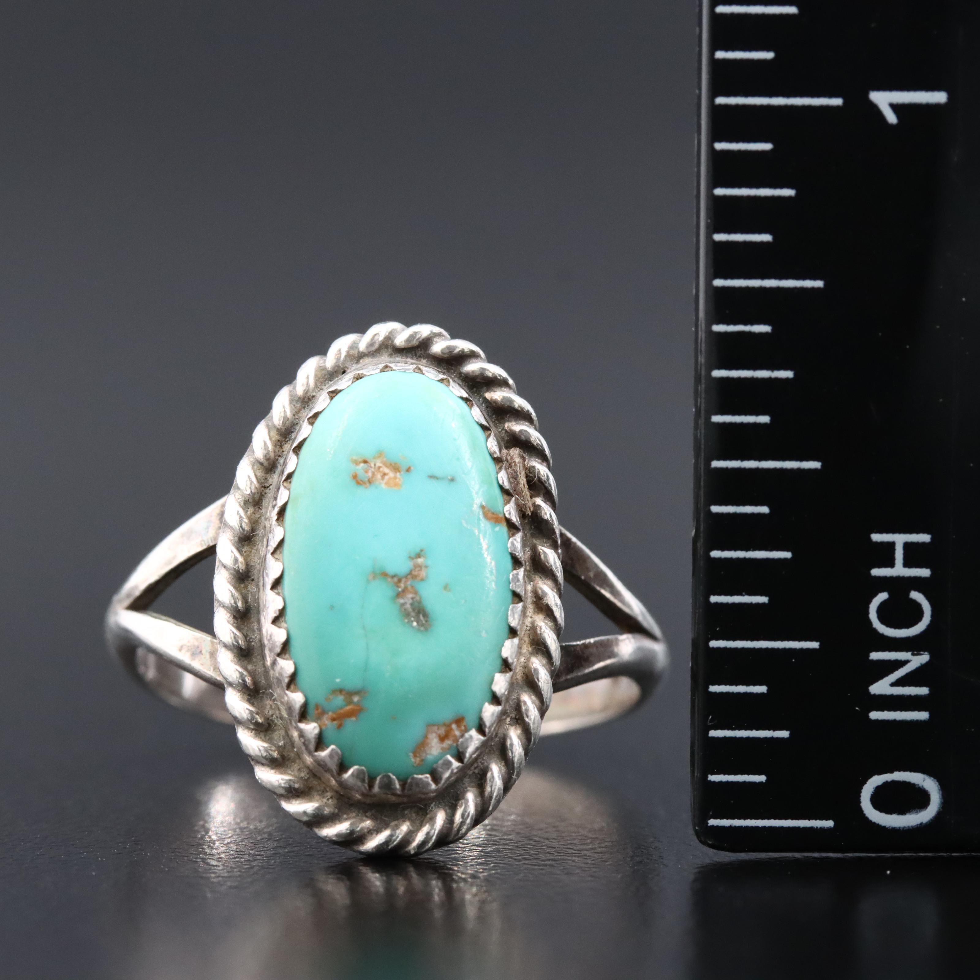 Sterling Turquoise Ring