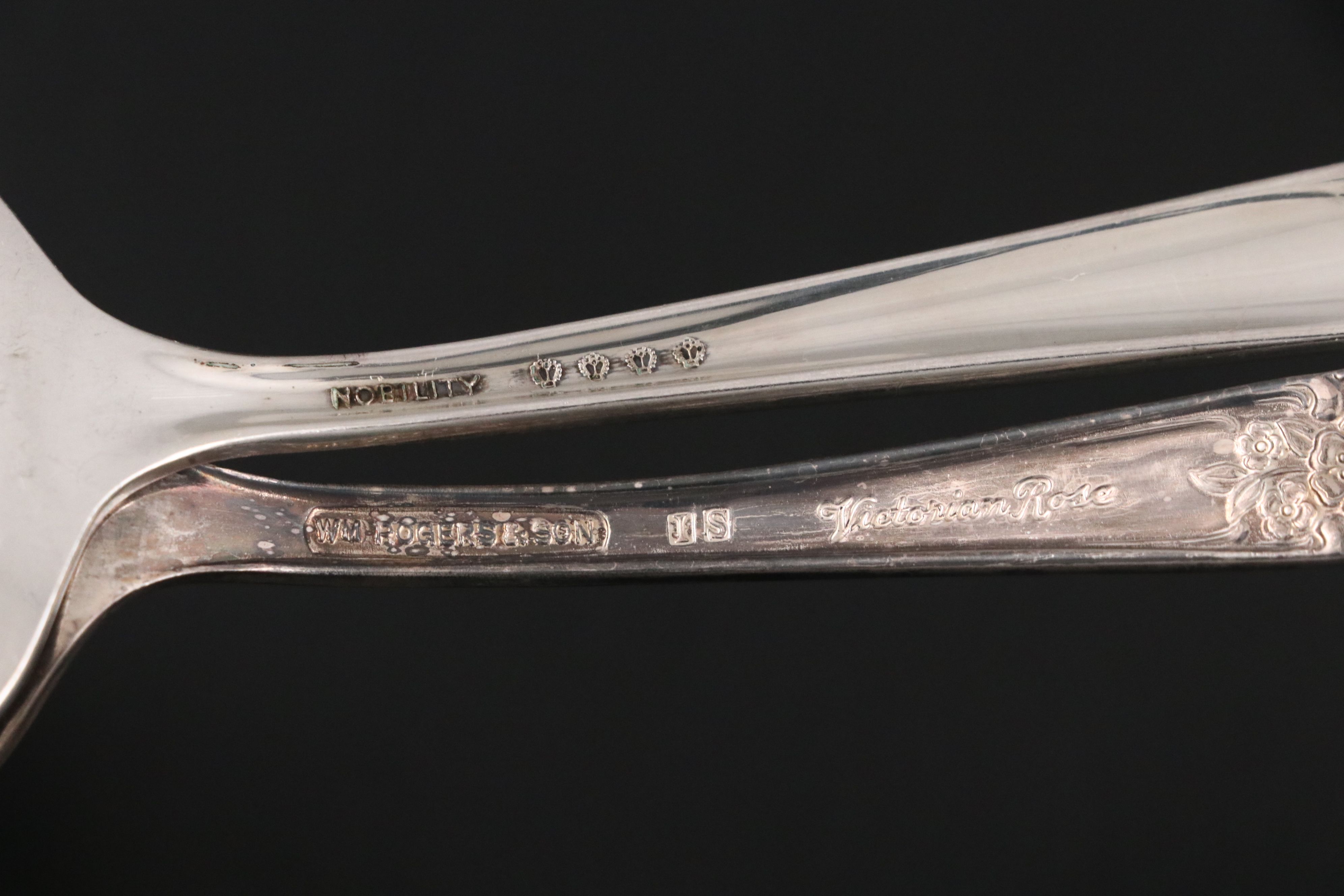 Oneida "Rose Song" Silver Plate Flatware, 1964-1971