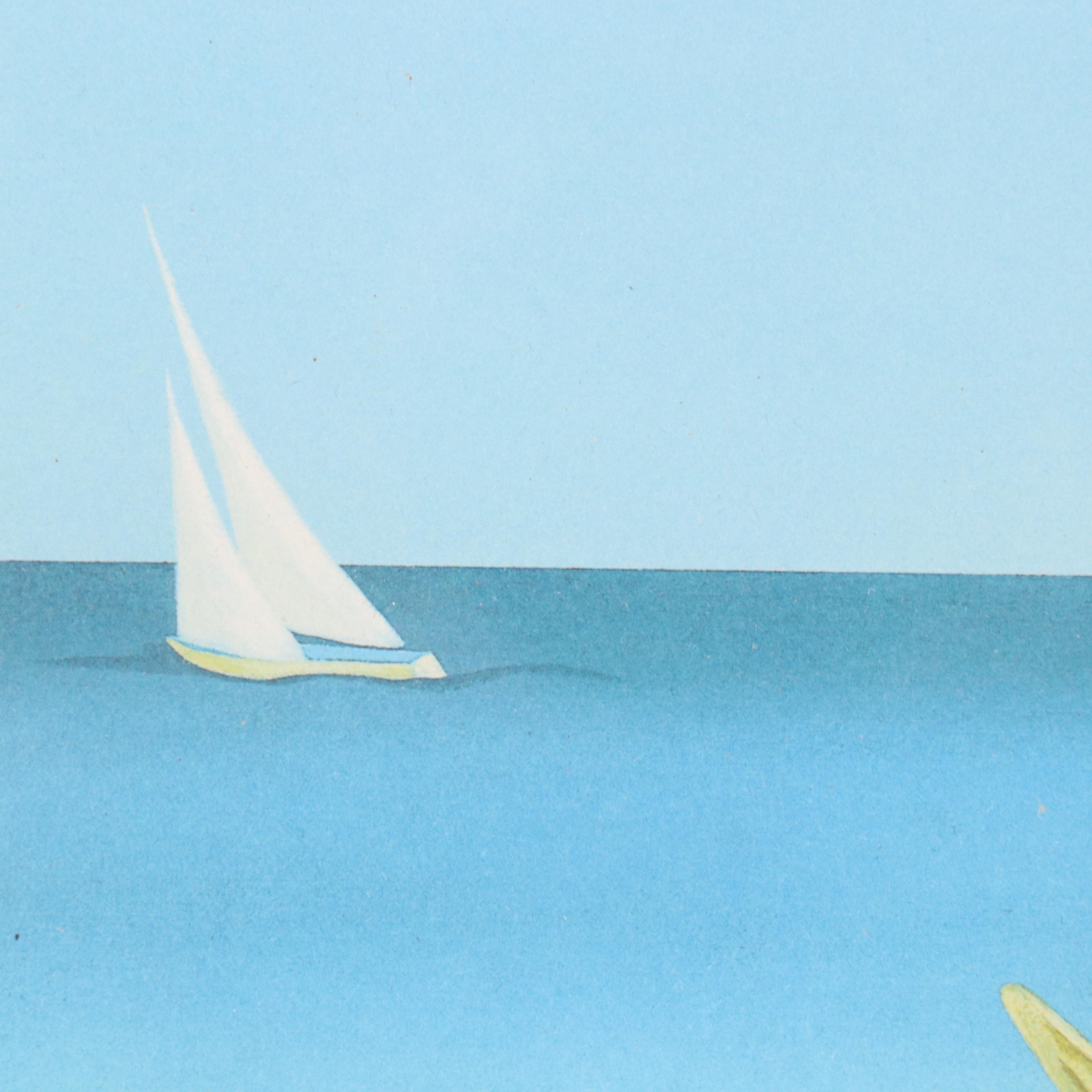 Wayne Fagan Lithograph "Pacific Passion"