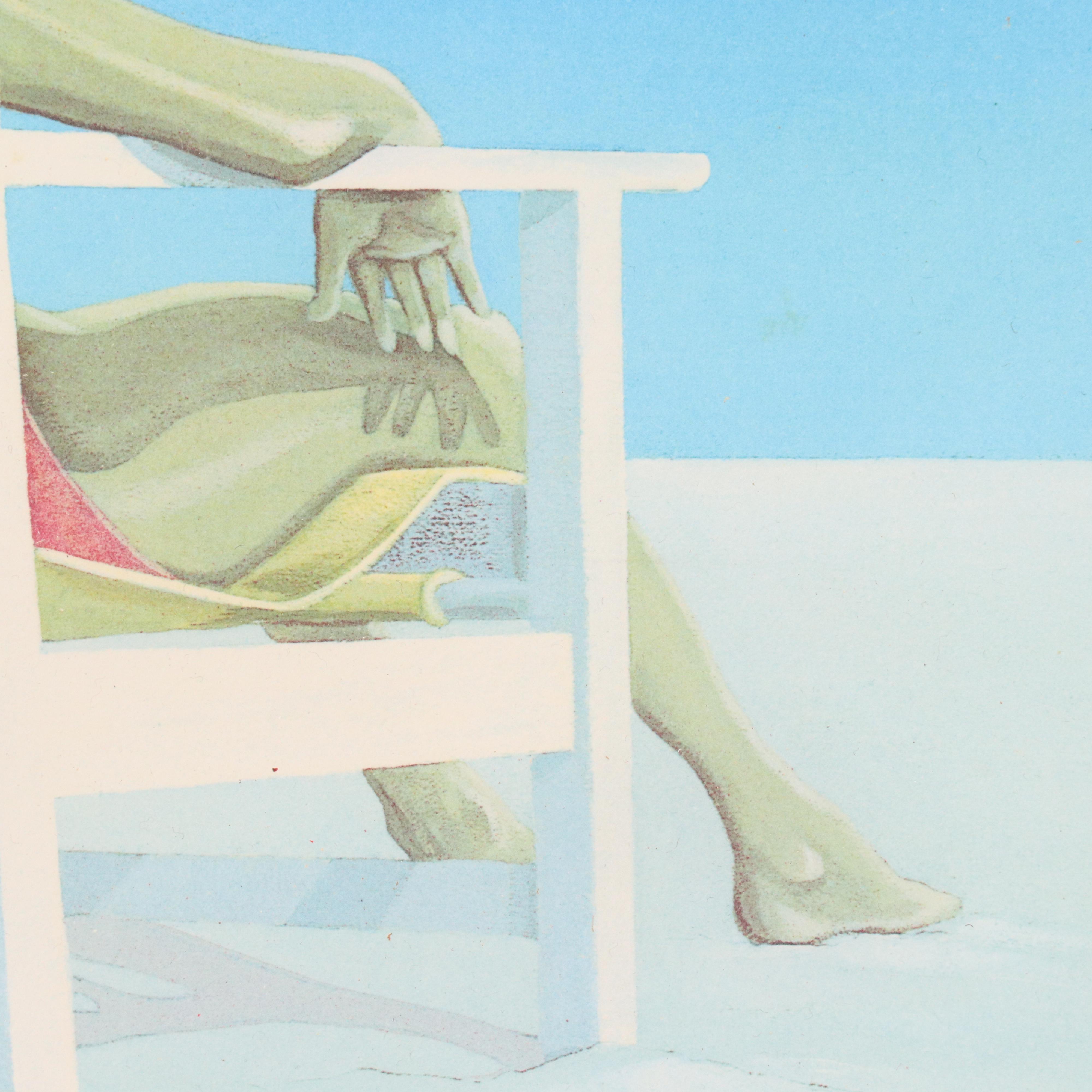 Wayne Fagan Lithograph "Pacific Passion"