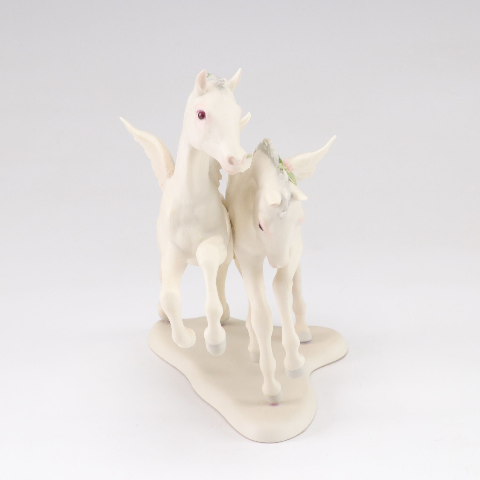 Cybis Pegasus Colts "Flight & Fancy" Porcelain Figurines, 1984