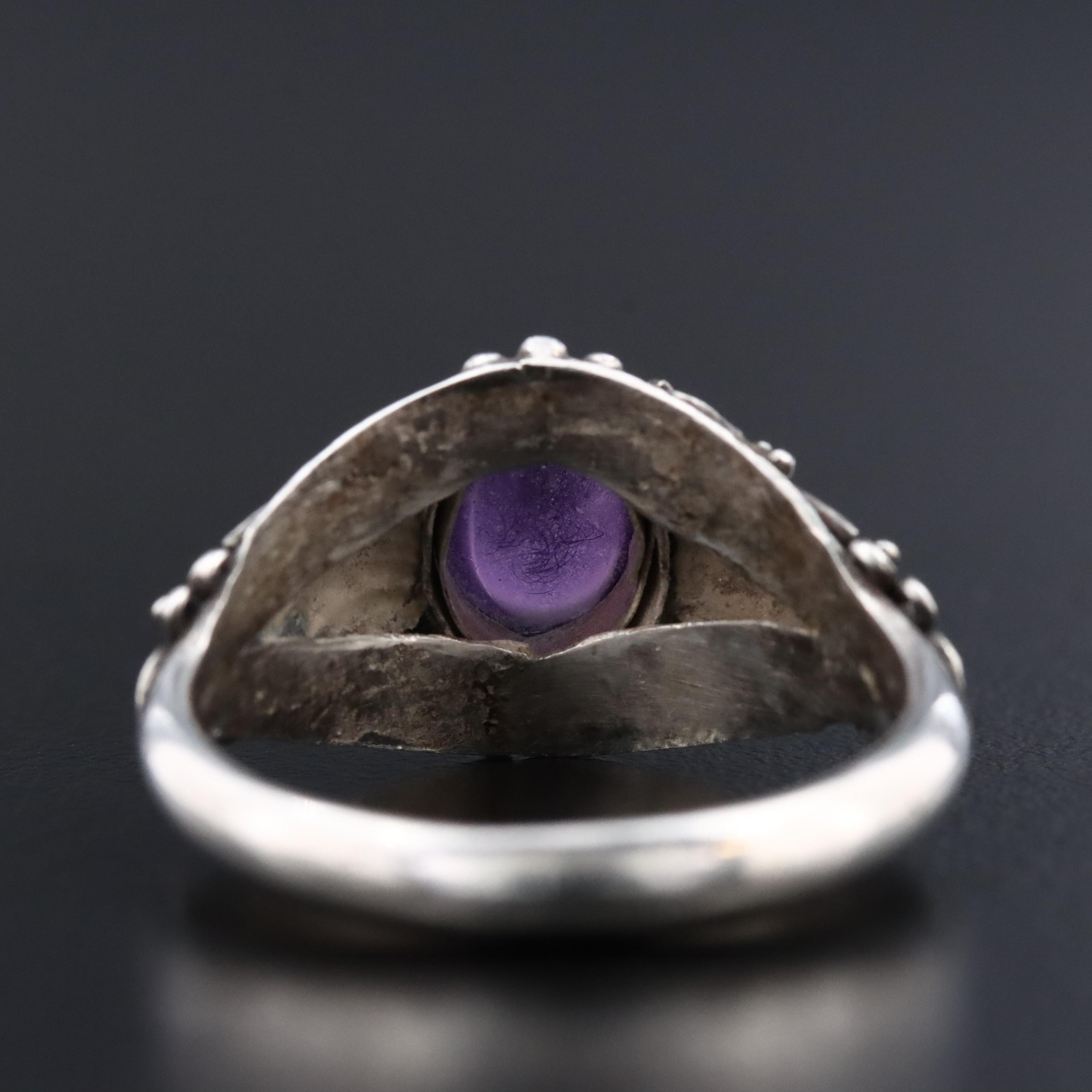 Sterling Amethyst Ring