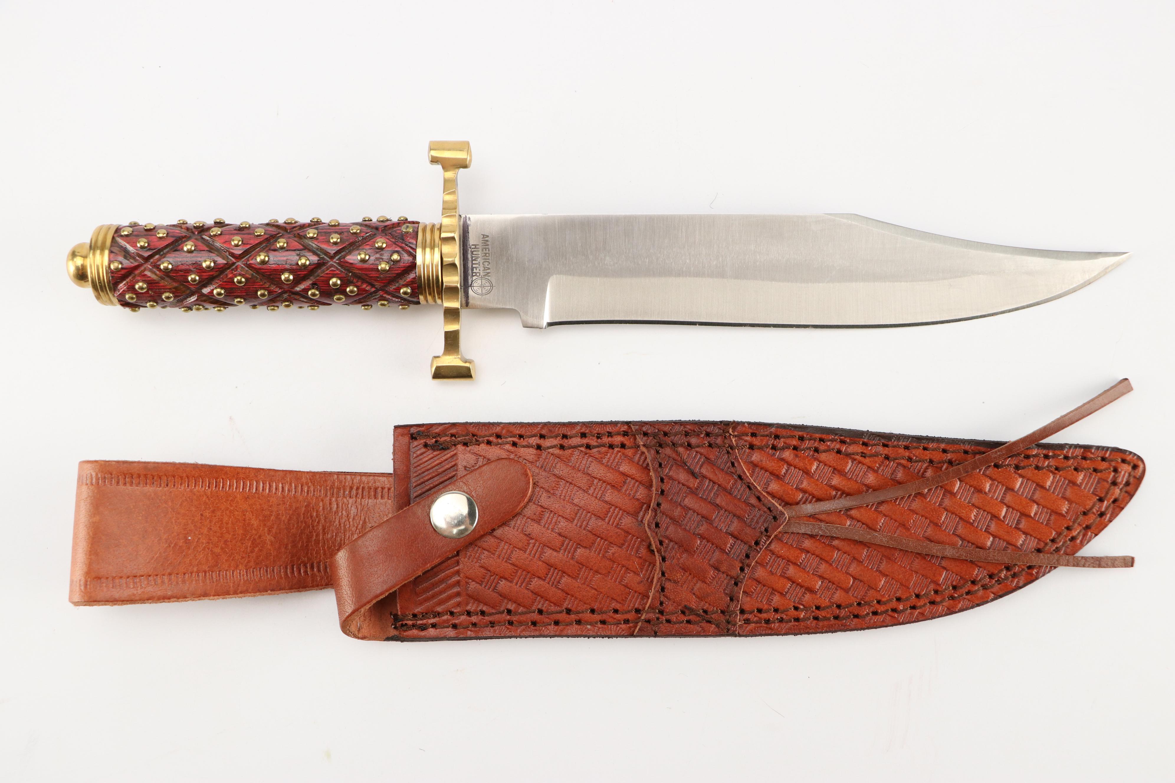 American Hunter and Frost Cutlery Iwo Jima Commemorative Fixed Blade Knives