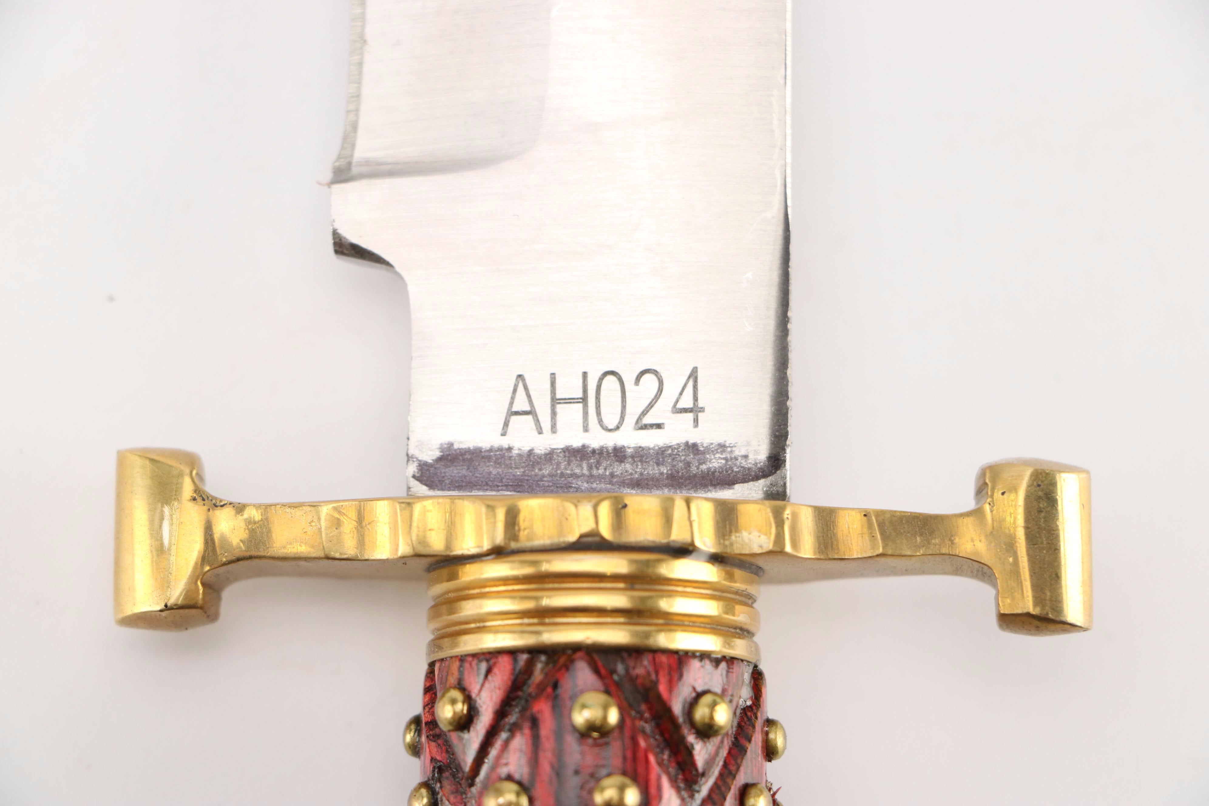 American Hunter and Frost Cutlery Iwo Jima Commemorative Fixed Blade Knives