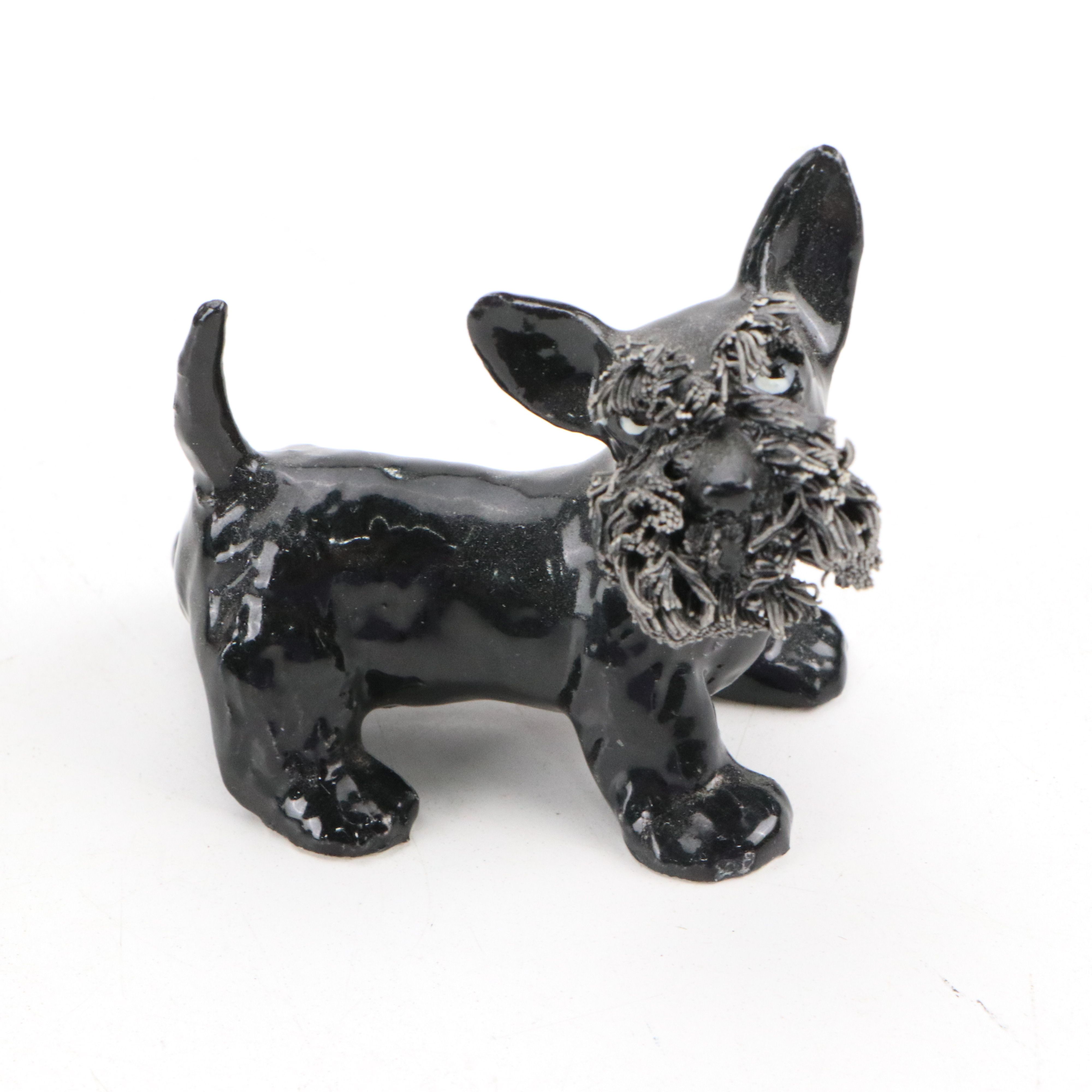 Grizelle Scottish Terrier Ceramic Figure and More