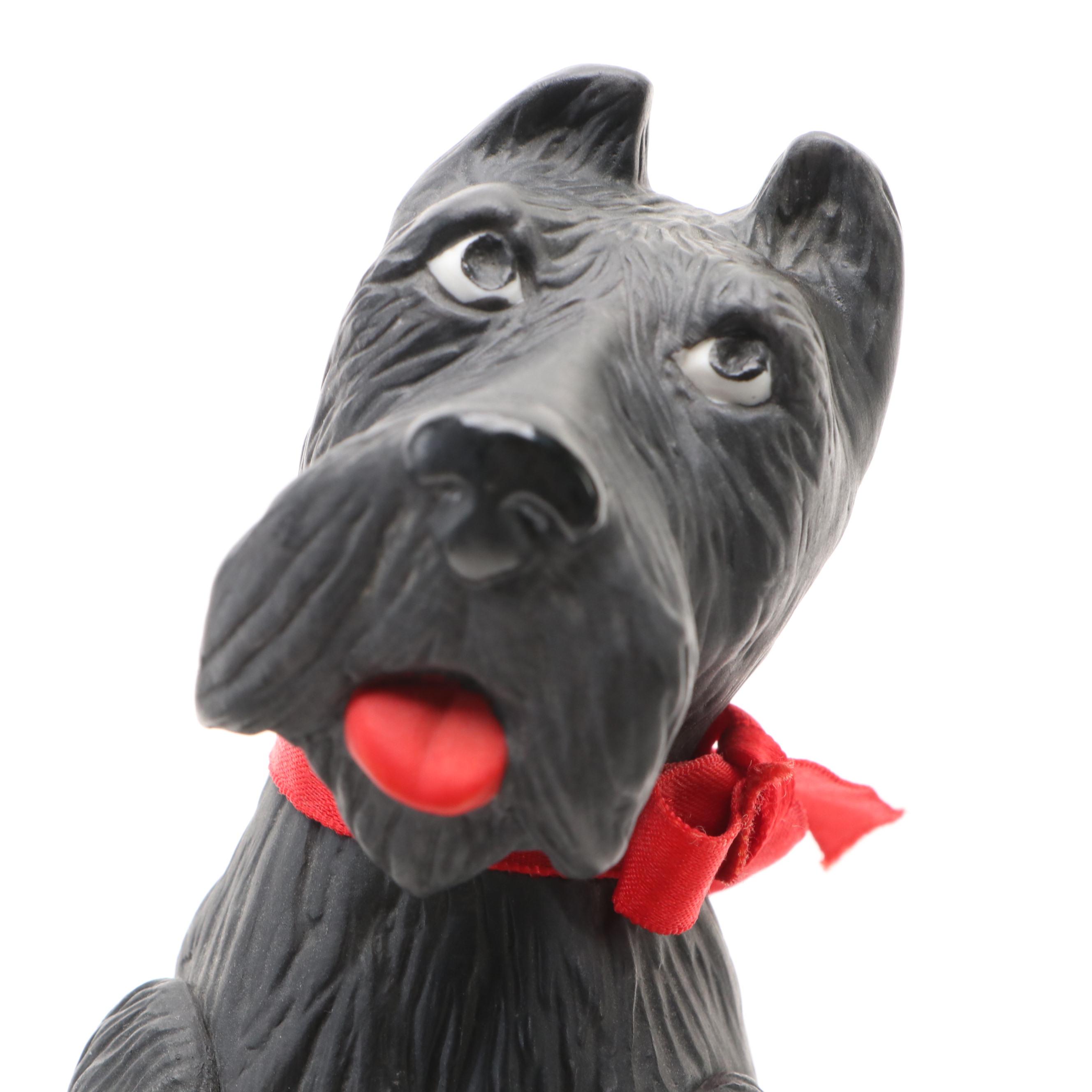 Vintage Ceramic Scottie Dog Figurines and Other Decor